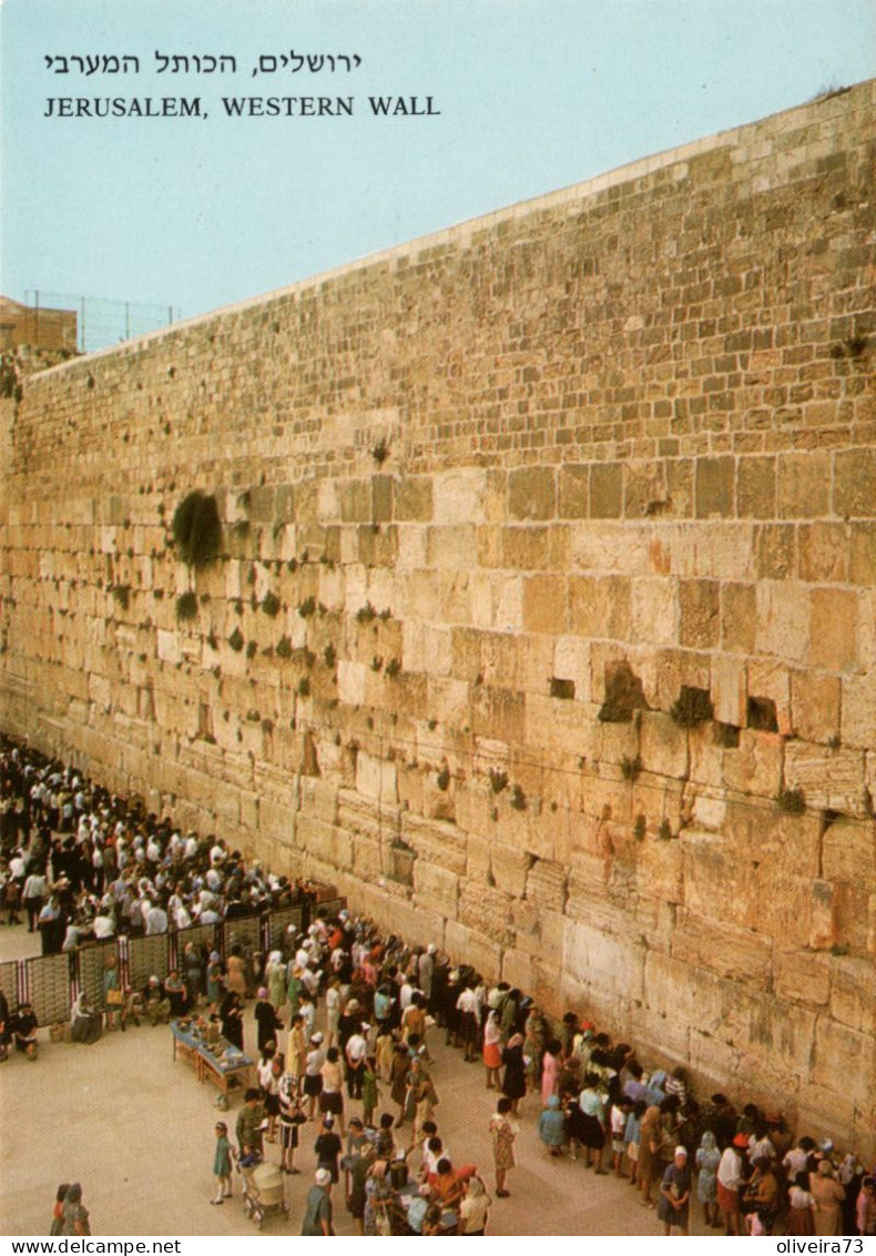 JERUSALEM, WESTERN WALL - Israel