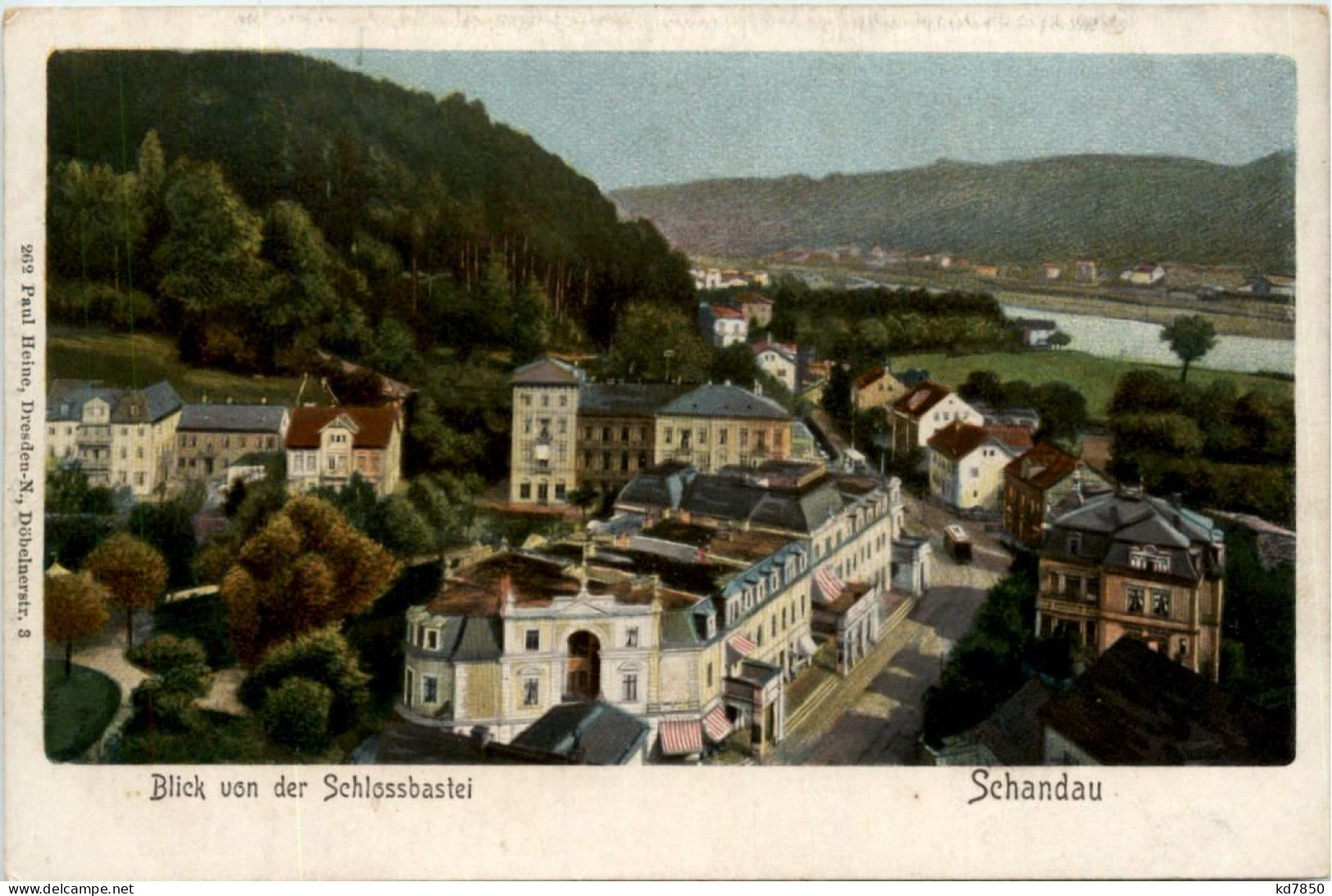 Bad Schandau, Blick Von Der Schlossbastei - Bad Schandau