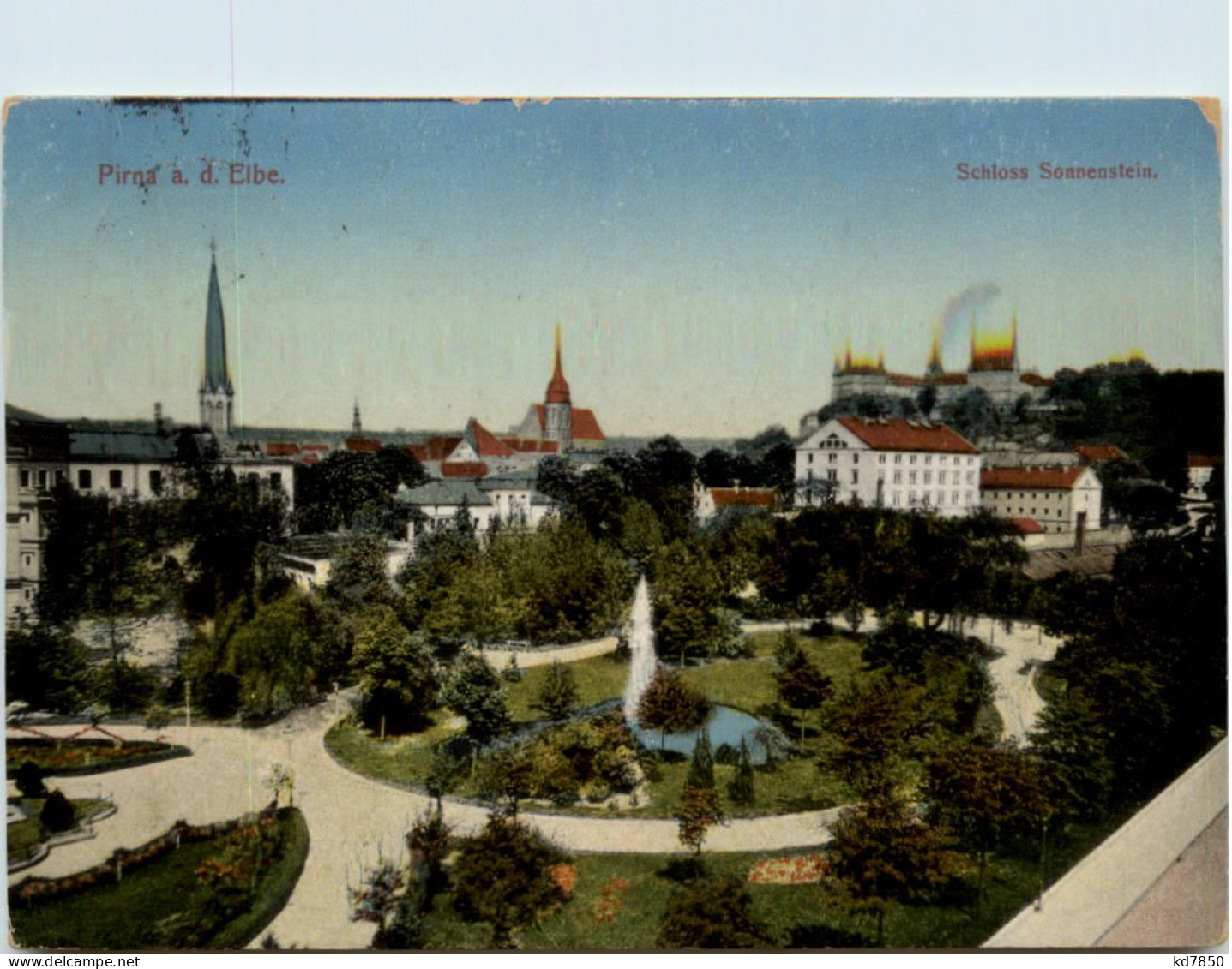 Pirna A. Elbe, Schloss Sonnenstein - Pirna