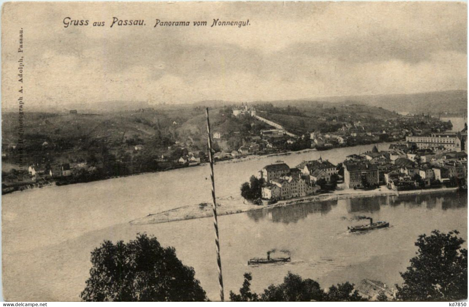 Passau, Panorama Vom Nonnengut - Passau