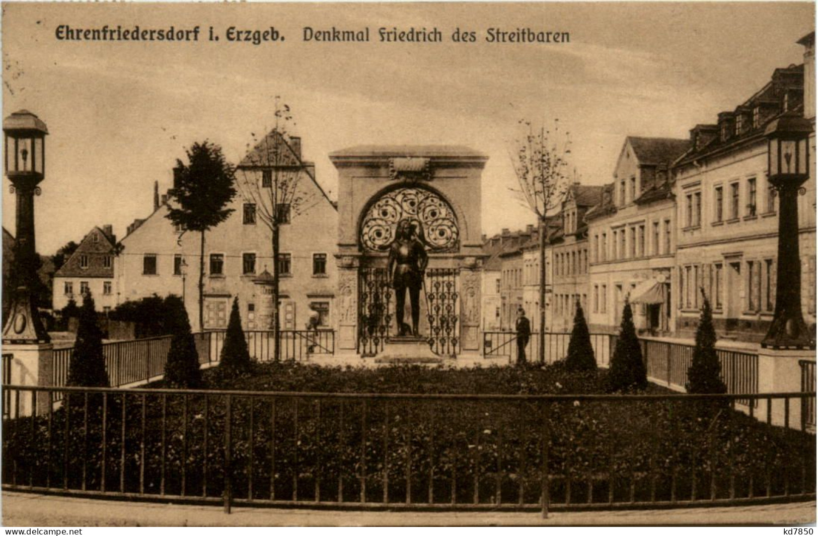 Ehrenfriedersdorf I. Erzgeb., Denkmal Friedrich Des Streitbaren - Ehrenfriedersdorf