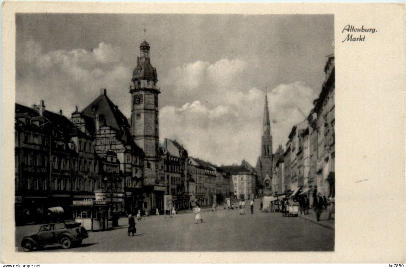 Altenburg, Markt - Altenburg