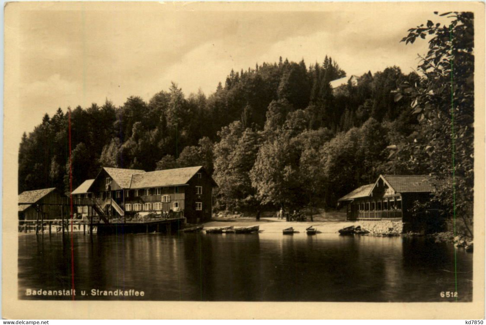 Oberstdorf, Freibergsee, Badeanstalt U. Strandkaffee - Oberstdorf