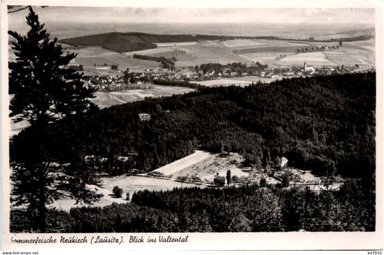 Neukirch Lausitz, Blick Ins Valtental - Neukirch (Lausitz)