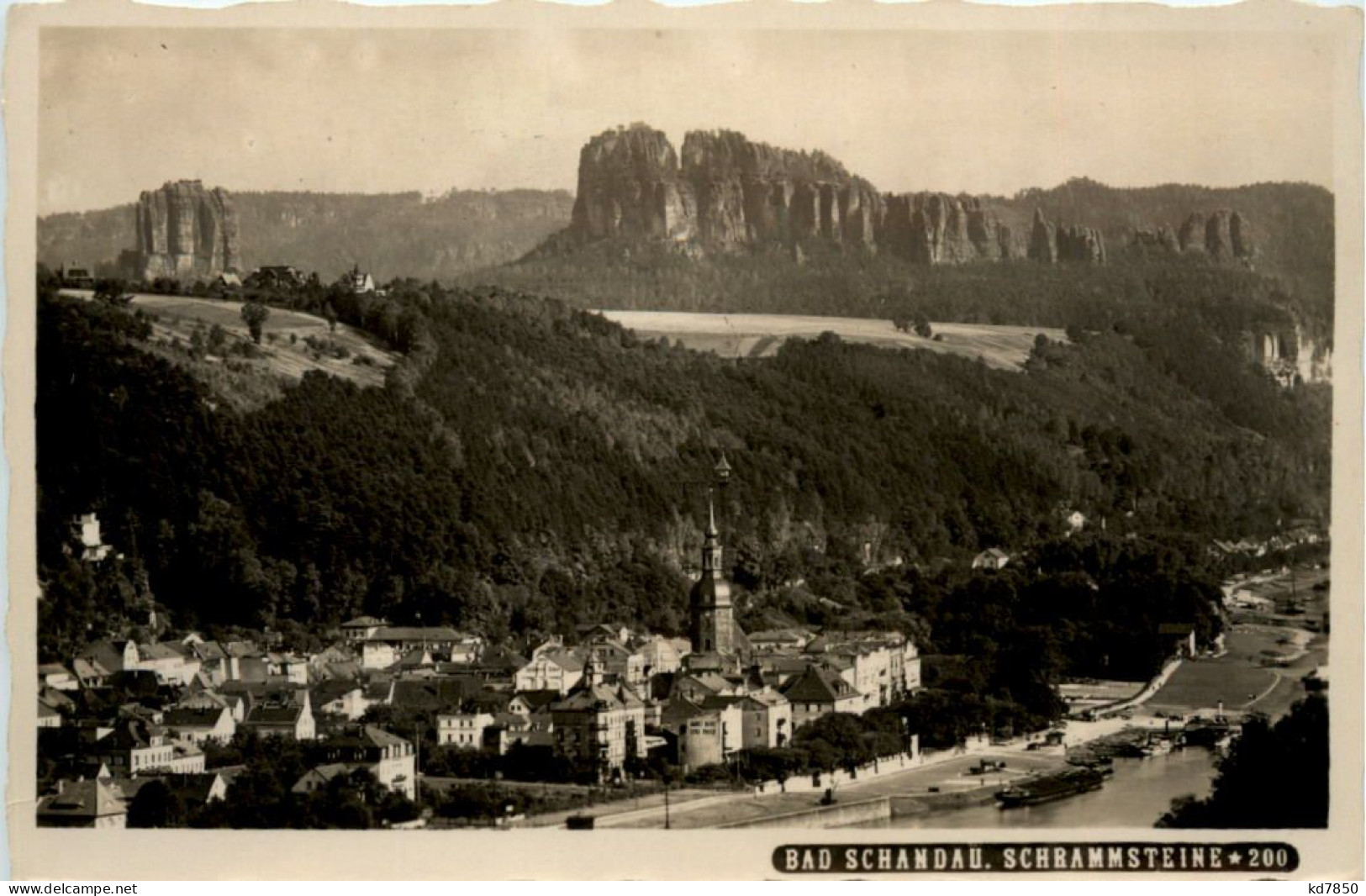 Bad Schandau, Schrammsteine - Bad Schandau