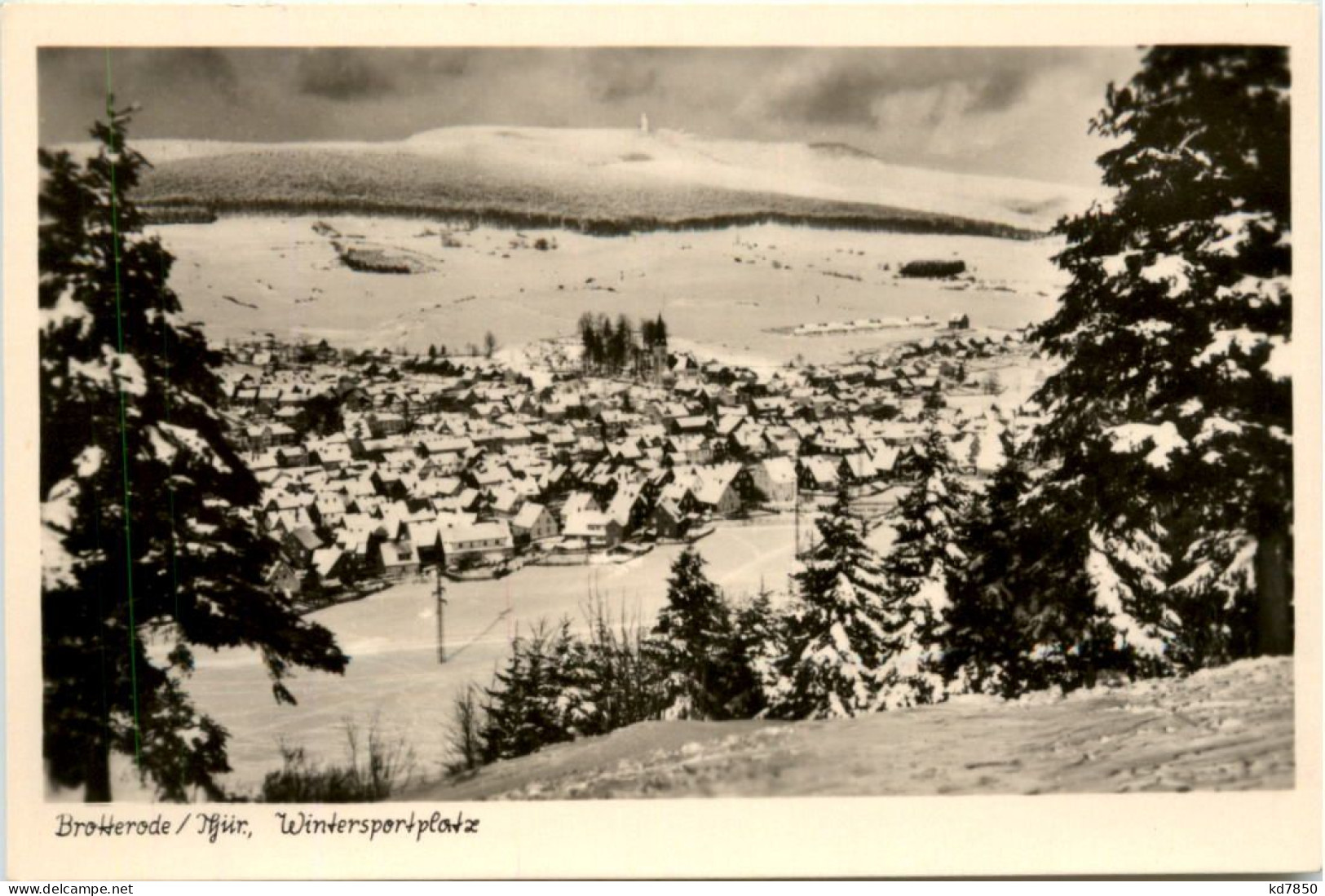 Brotterode/Thüf. Wintersportplatz - Schmalkalden