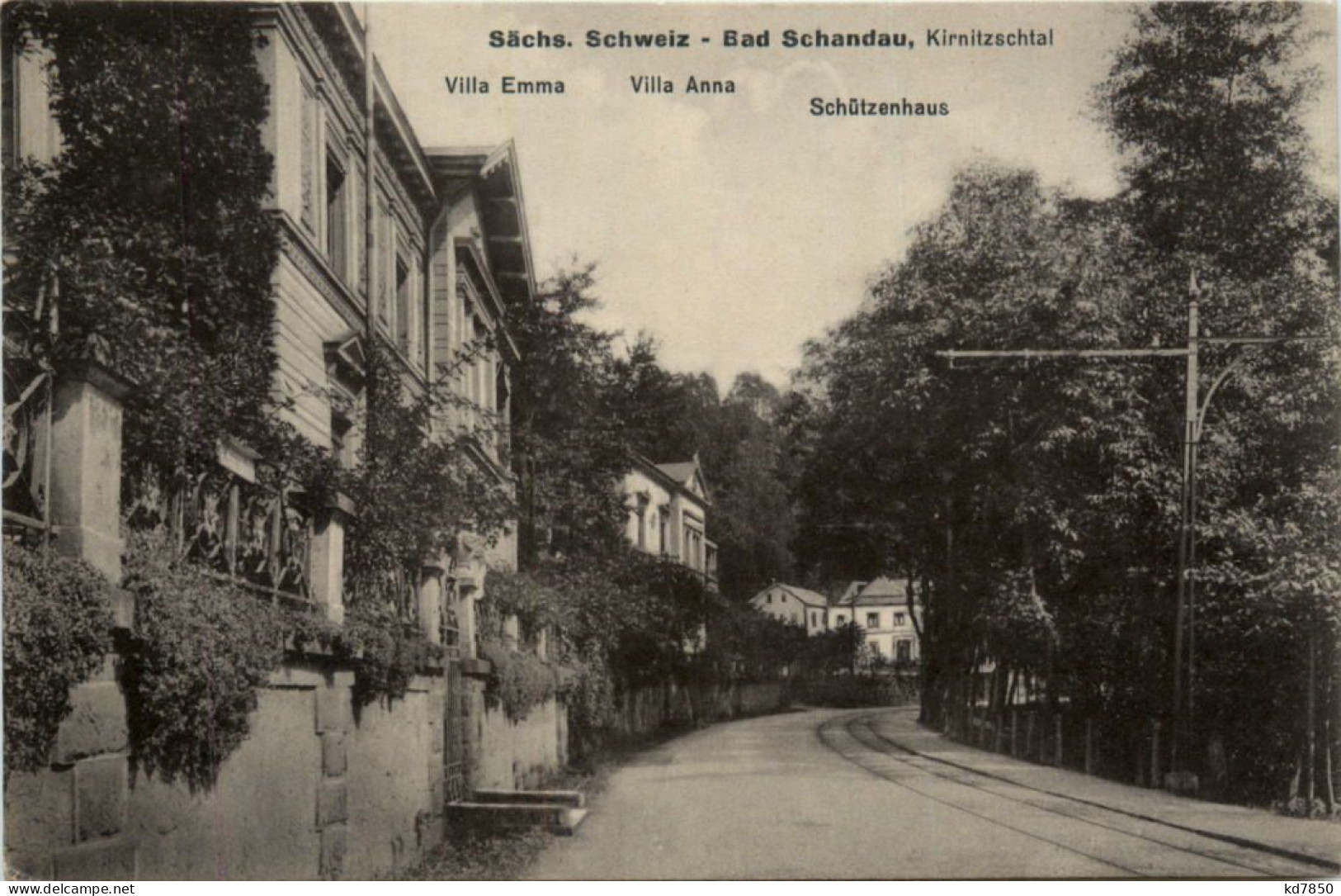 Bad Schandau, Versch.Villen - Bad Schandau