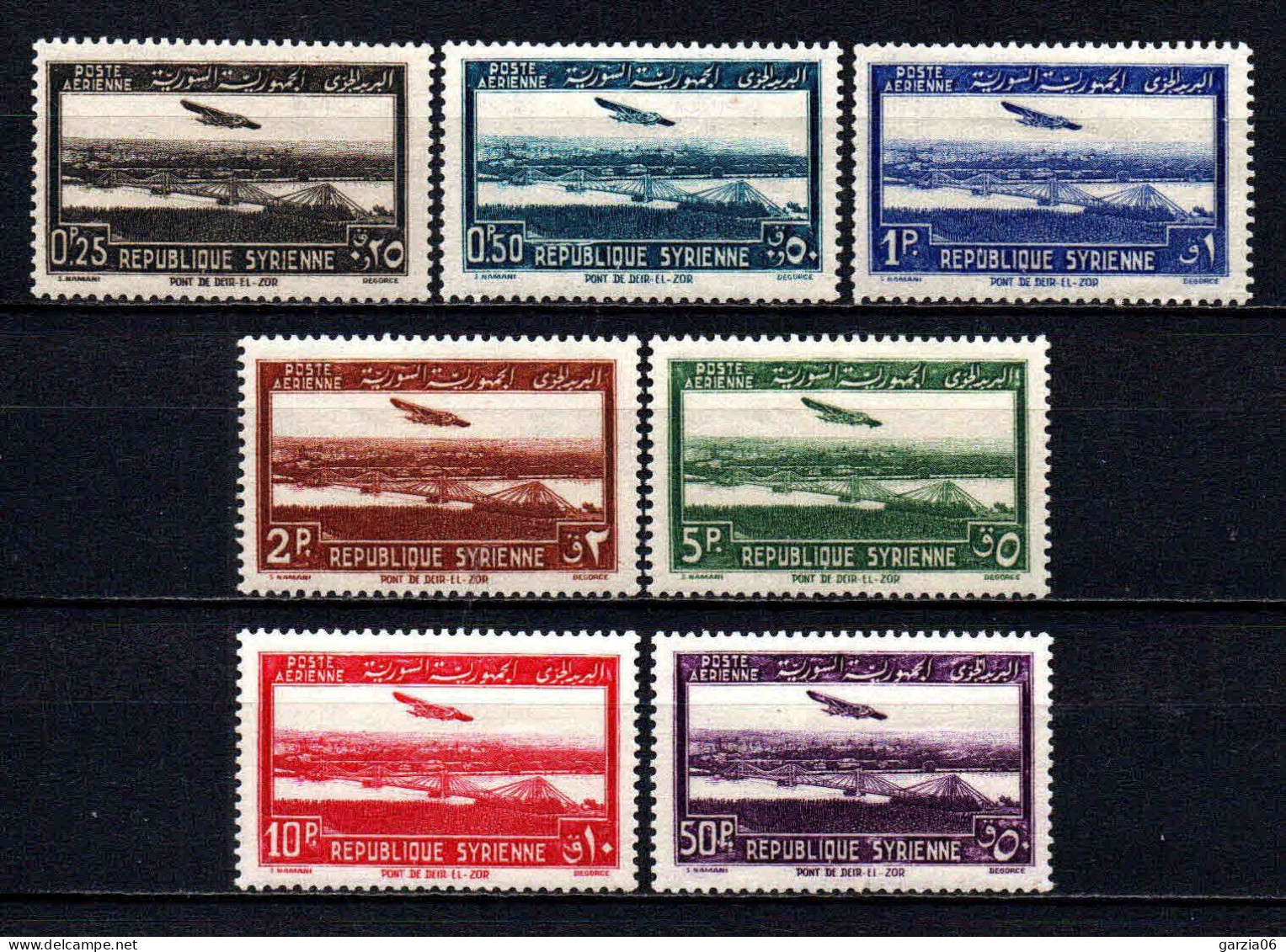 Syrie - 1940 - PA 87 à 93  - Neuf * - MLH - Airmail