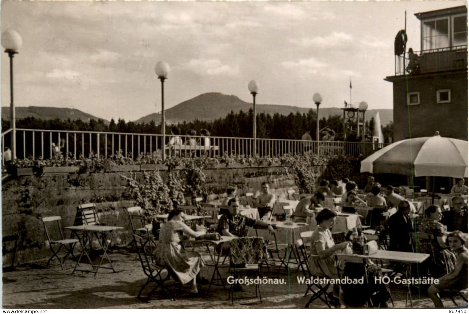 Grossschönau, Waldstrandbad Ho-Gaststätte - Grossschoenau (Sachsen)