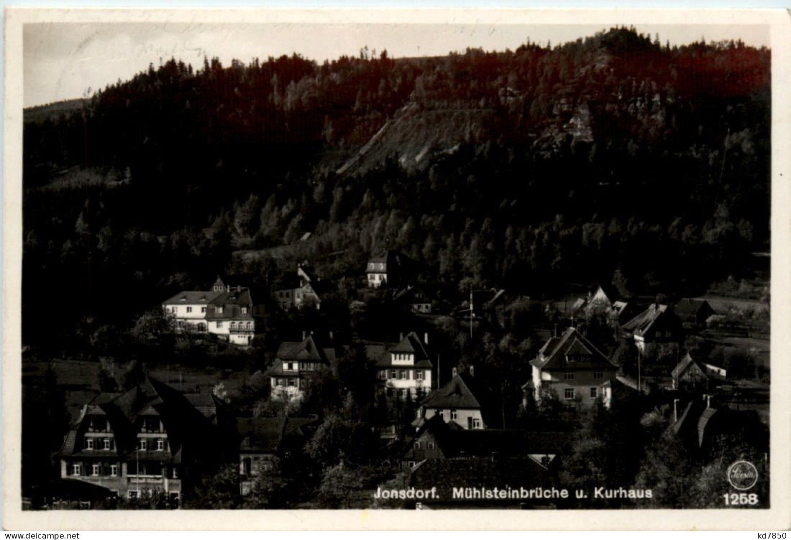 Kurort Jonsdorf, Mühlsteinbrücke U. Kurhaus - Jonsdorf