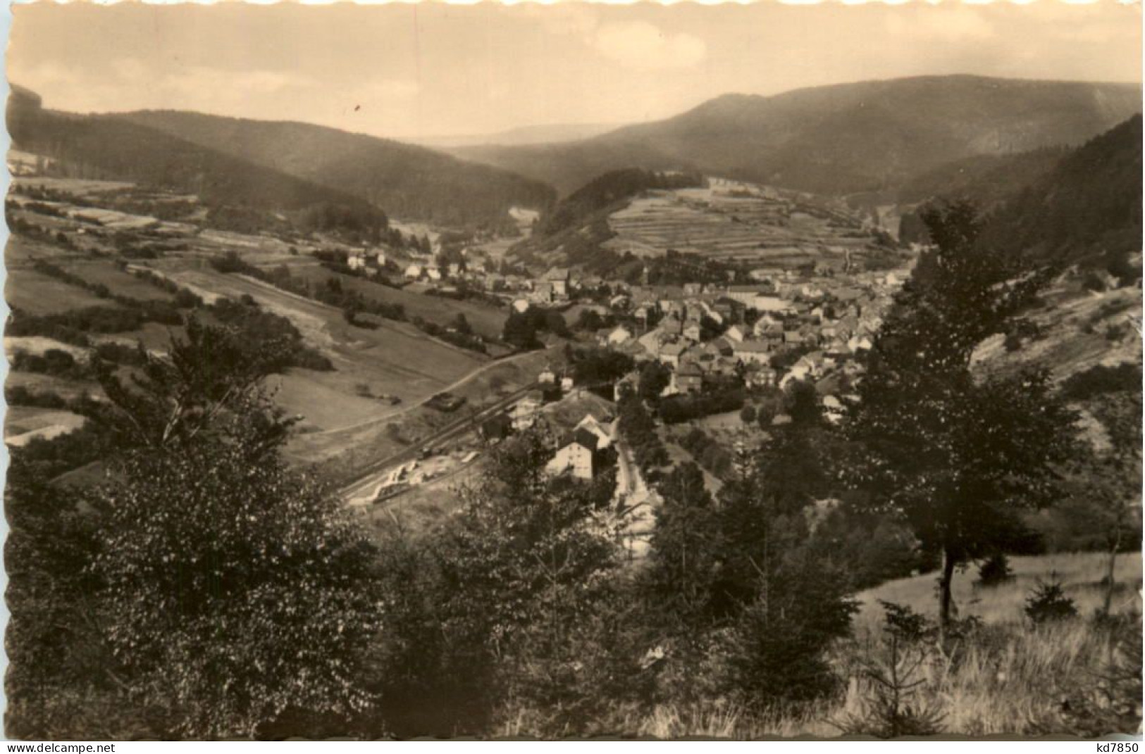 Pappenheim/Thür., Blick Zur Kalten Hand - Schmalkalden