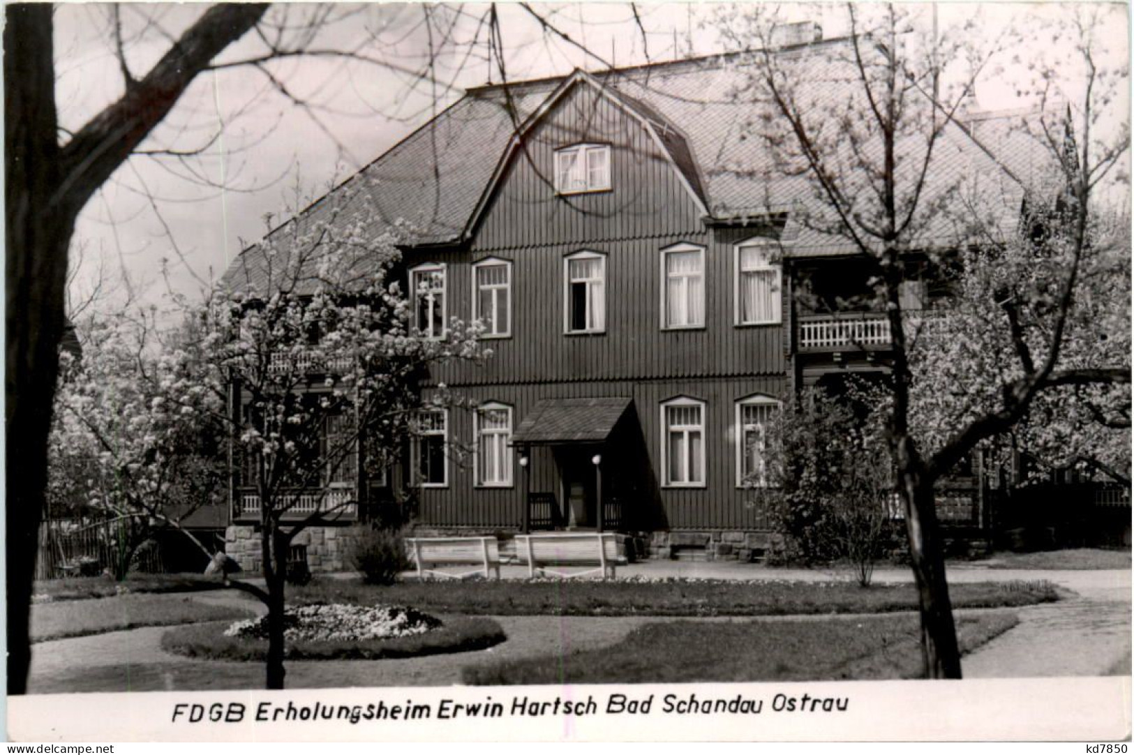Bad Schandau, FDGB-Ferienheim Erwin Hartsch - Bad Schandau