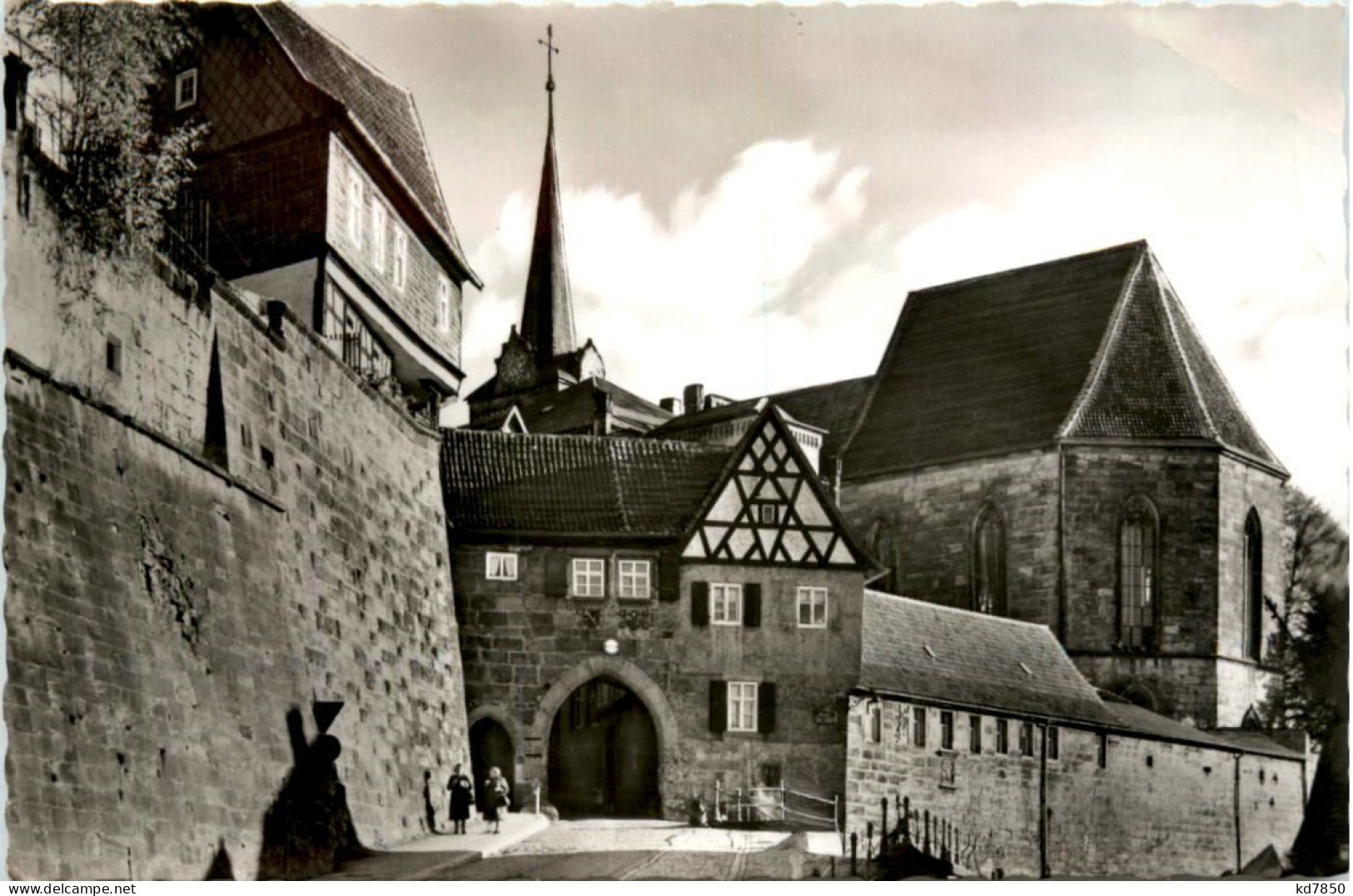 Kronach Im Frankenwald, Blick Zum Bamberger Tor - Kronach