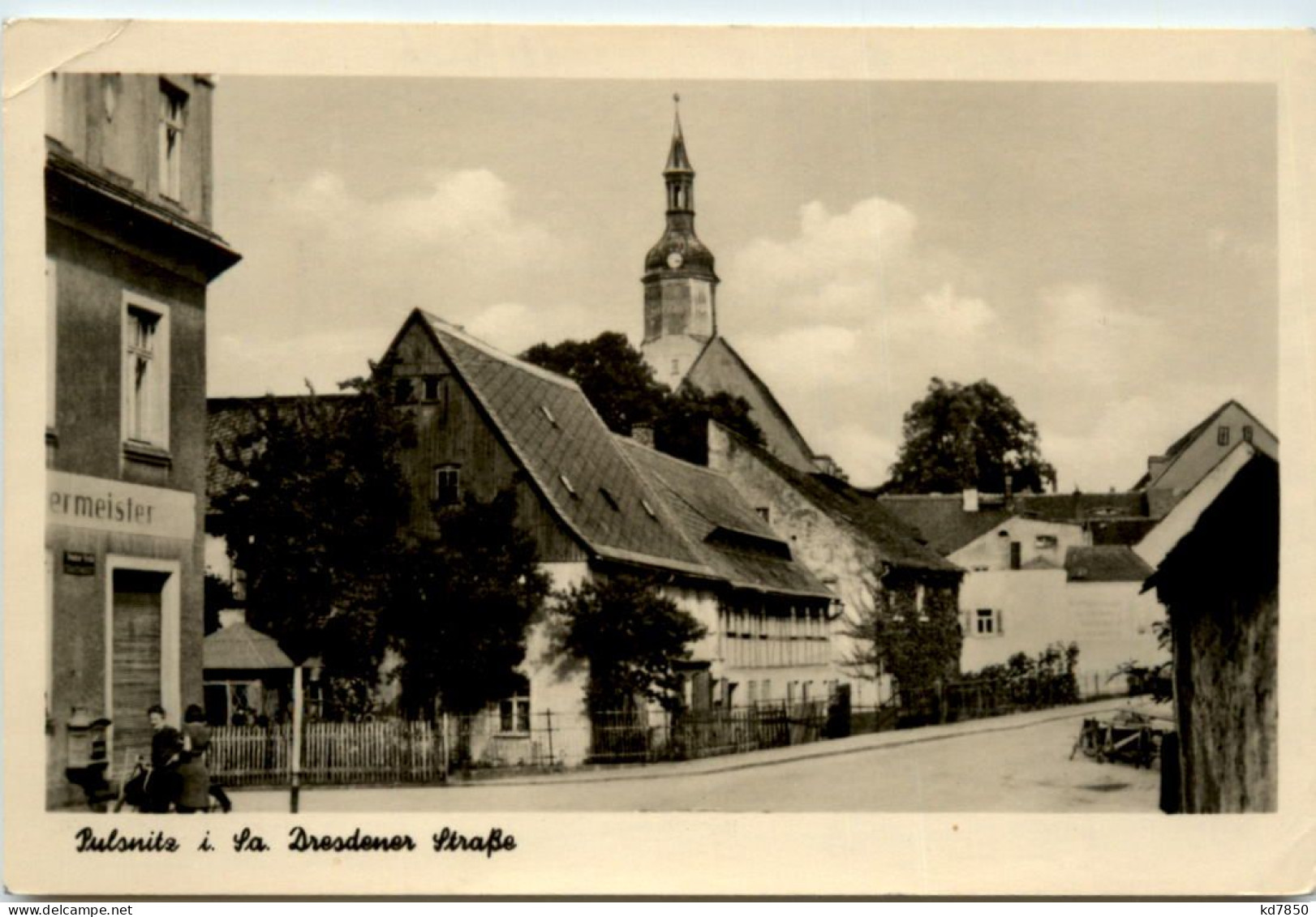 Pulsnitz, Dresdener Strasse - Pulsnitz