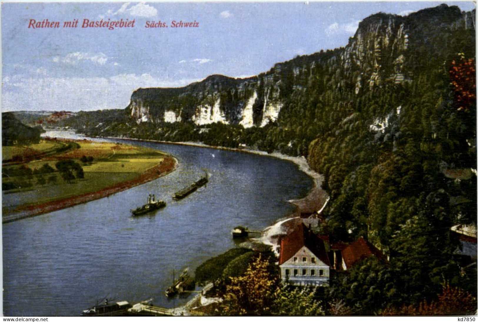 Rathen, Sächs. Schweiz, Bastei - Rathen