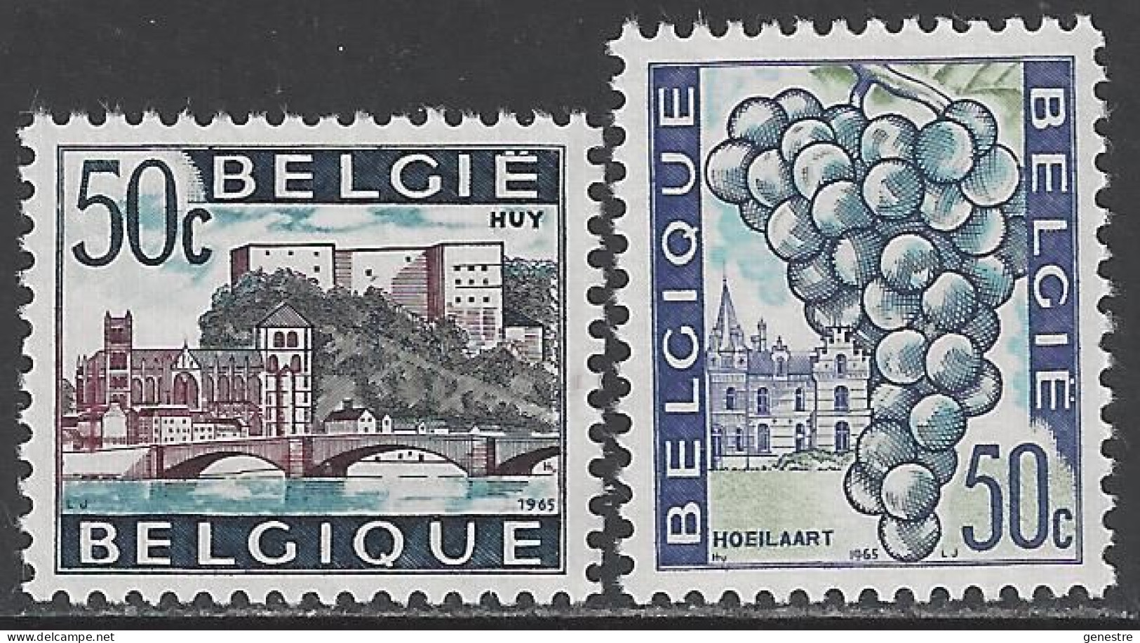 Belgique - 1965 - COB 1352 à 1353 ** (MNH) - Unused Stamps