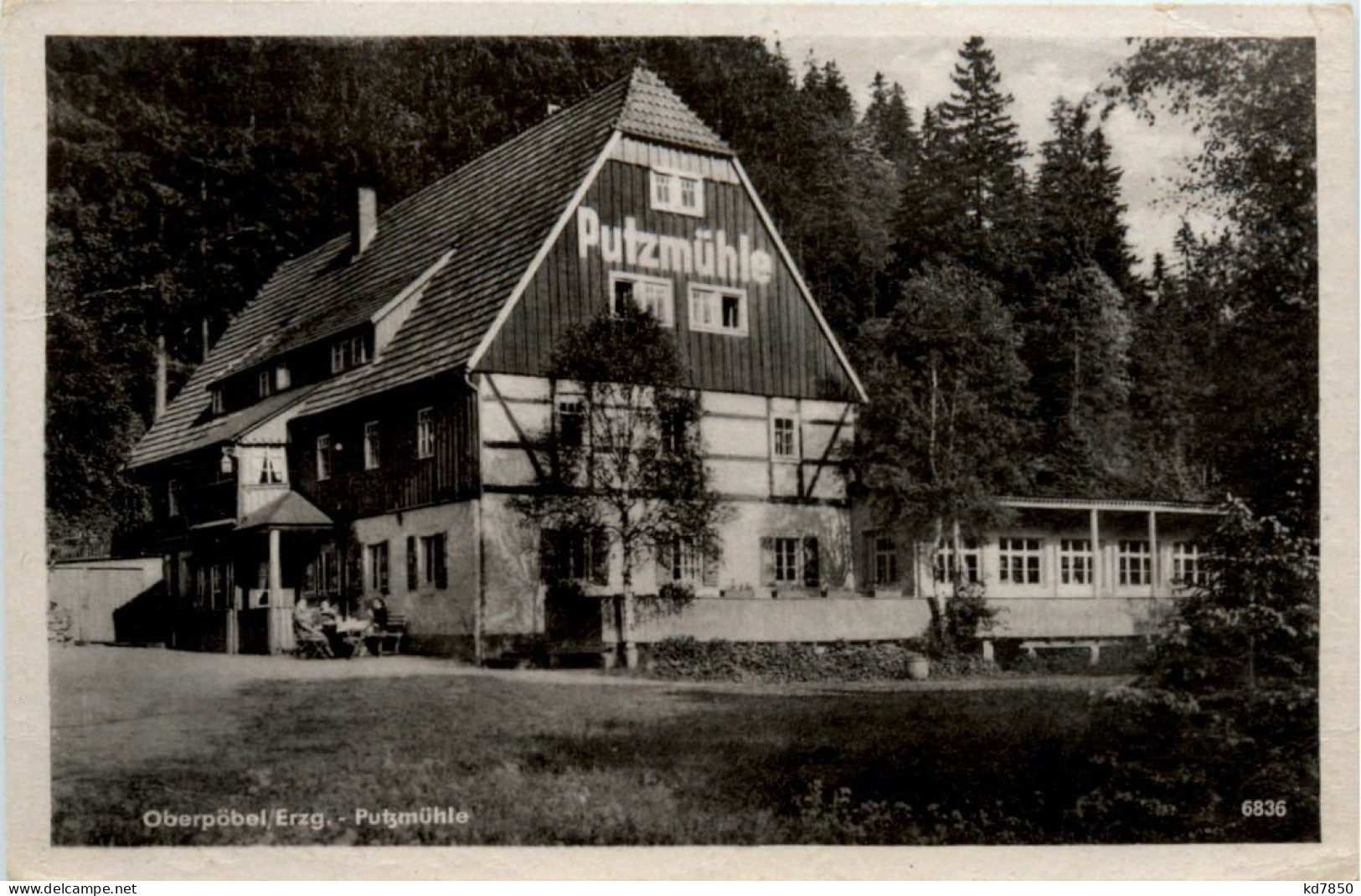 Oberpöbel/Erzgeb., Putzmühle - Dippoldiswalde