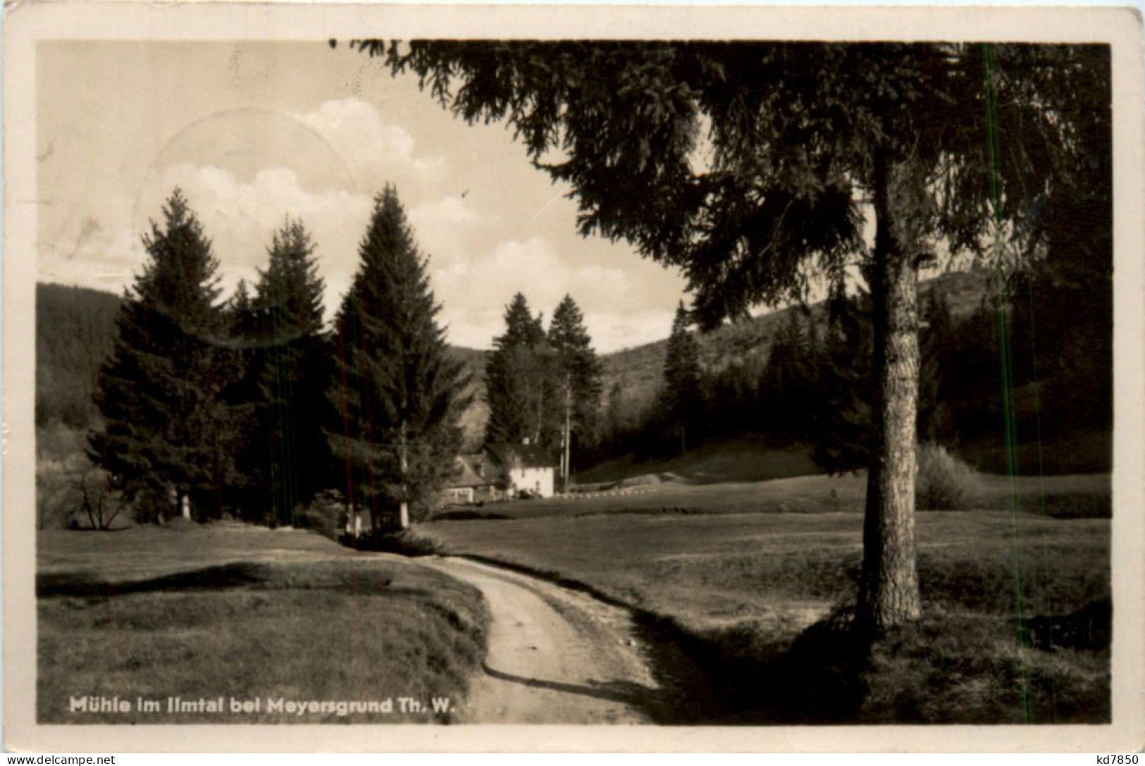 Mühle Im Ilmtal Bei Meyersgrund Th.W. - Ilmenau