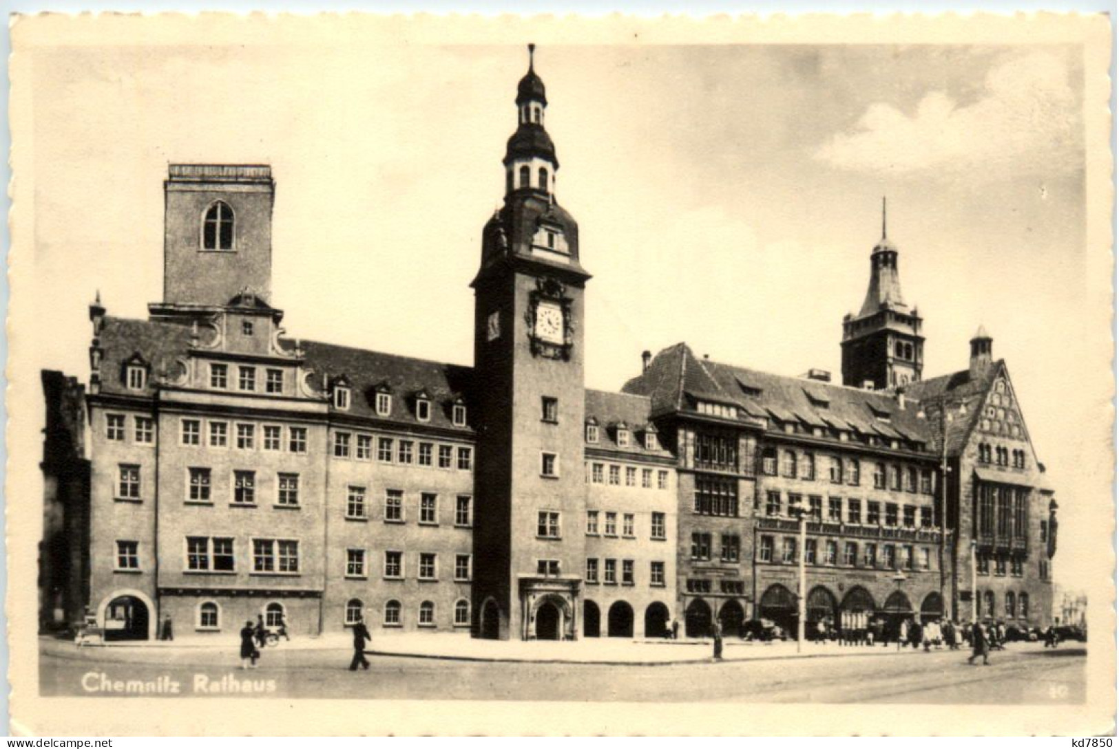 Chemnitz, Rathaus - Chemnitz (Karl-Marx-Stadt 1953-1990)