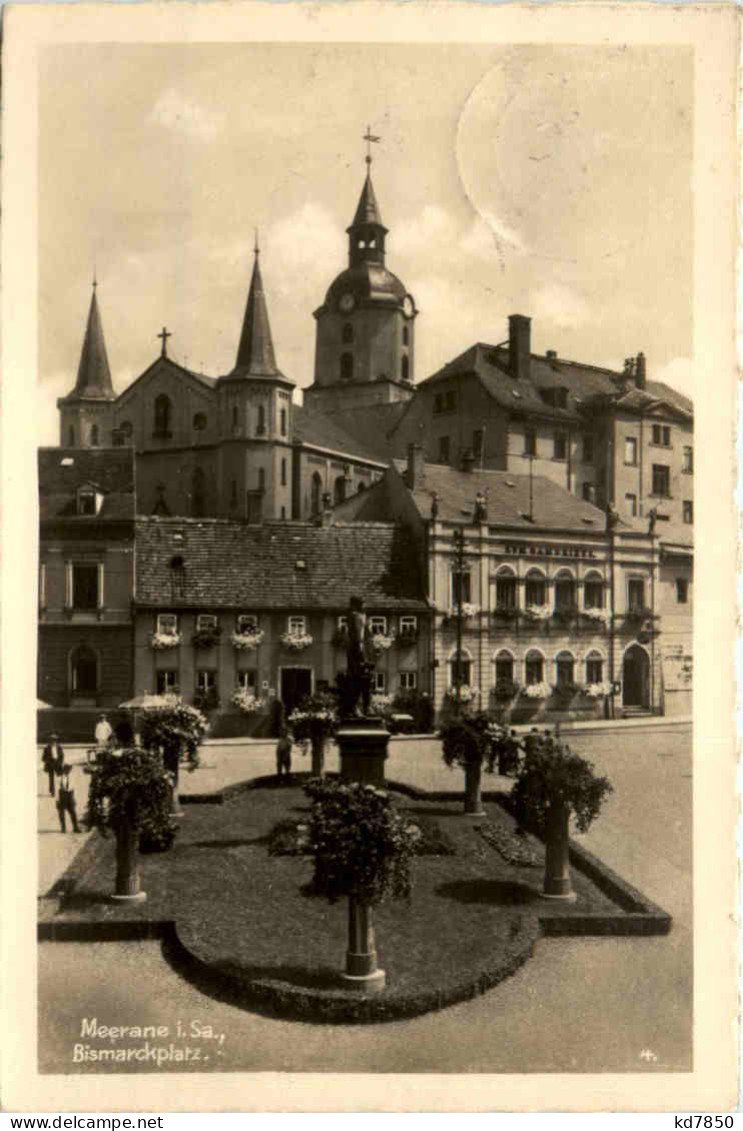 Meerane, Bismarckplatz - Meerane