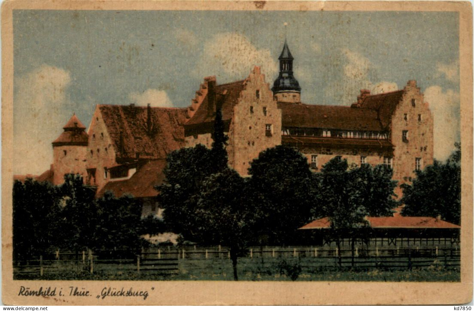 Römhild/Thür., Schlos SGlücksburg, - Hildburghausen