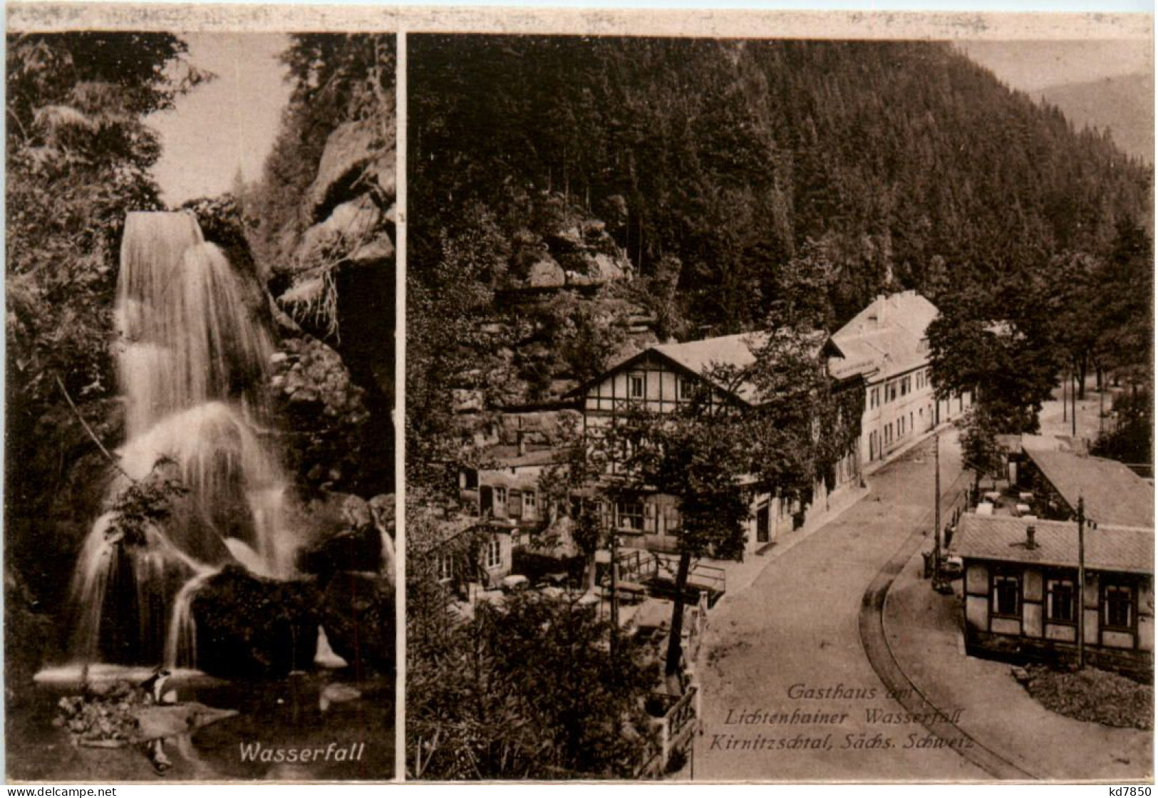 Lichtenhainer Wasserfall - Kirnitzschtal - Sebnitz