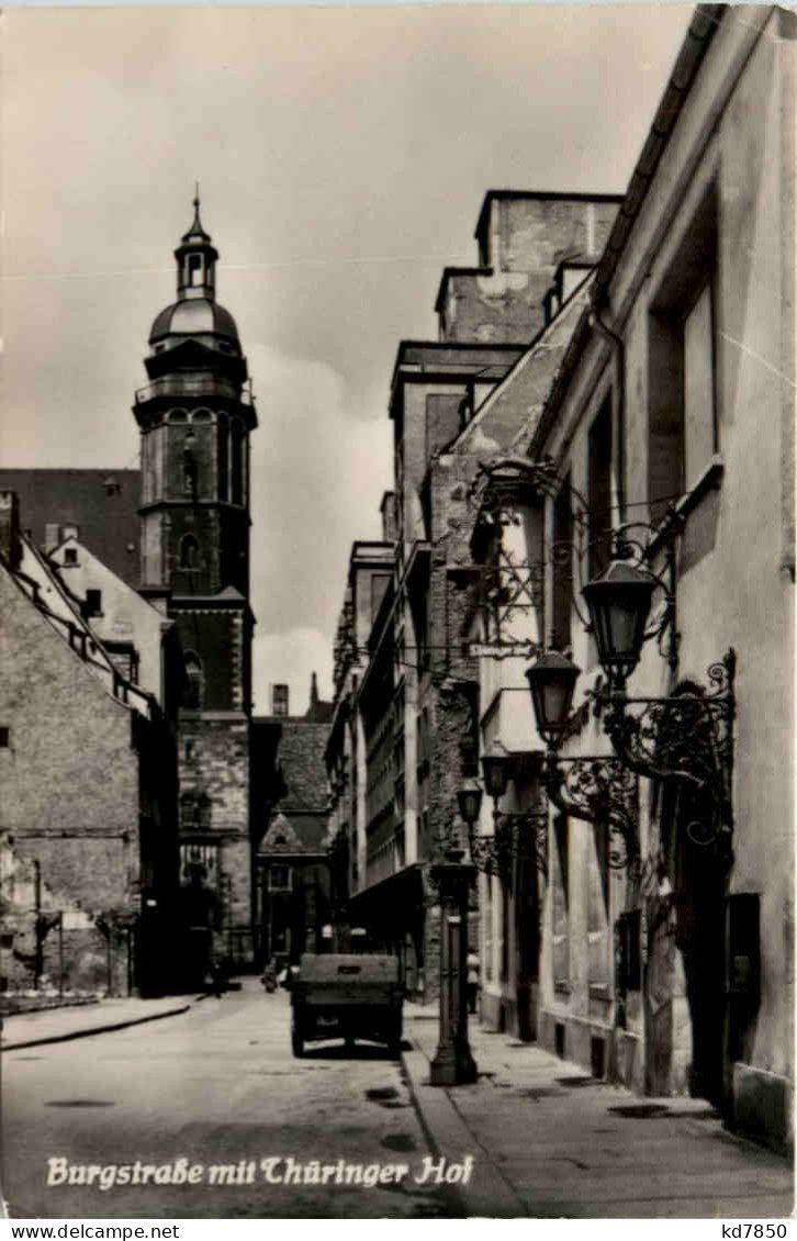 Leipzig, Burgstrasse Mit Thüringer Hof - Leipzig