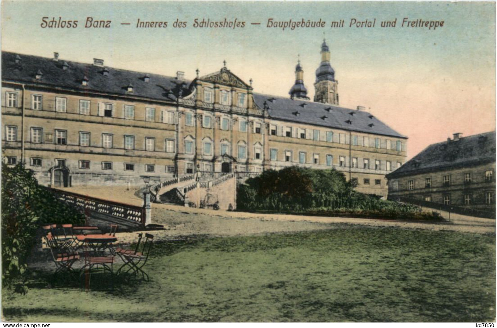 Schloss Banz, Inneres Des Schlosshofes - Staffelstein