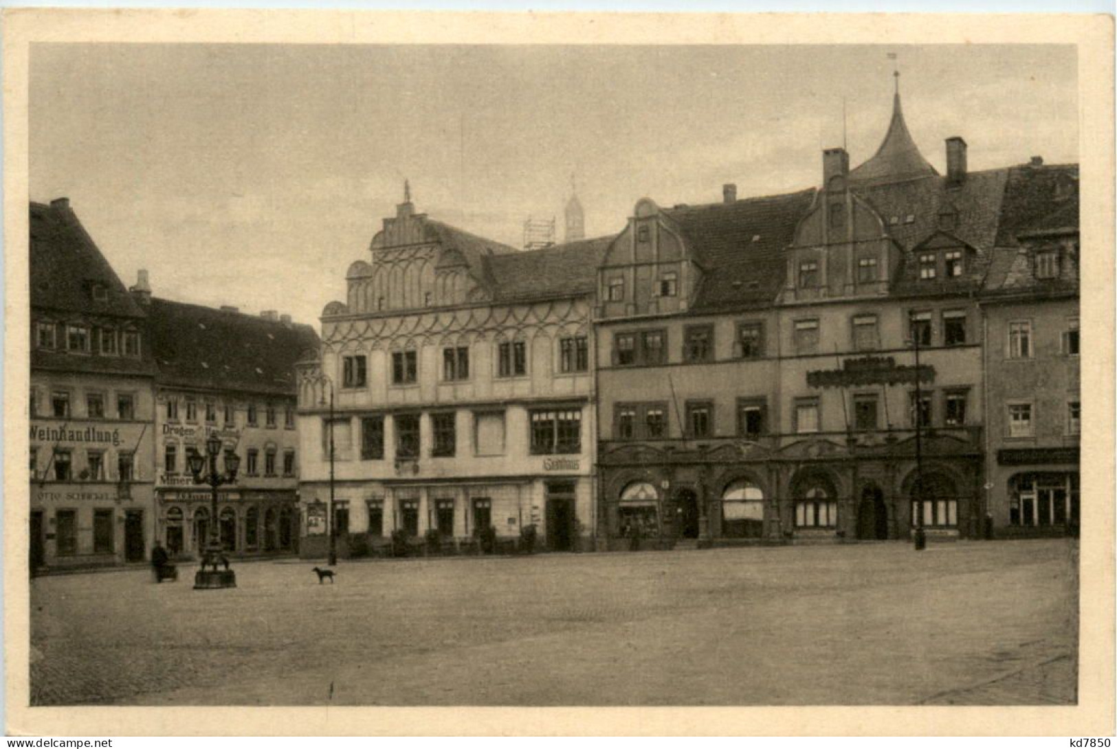 Weimar, Marktplatz Mit Lucas-Cranach-Haus - Weimar