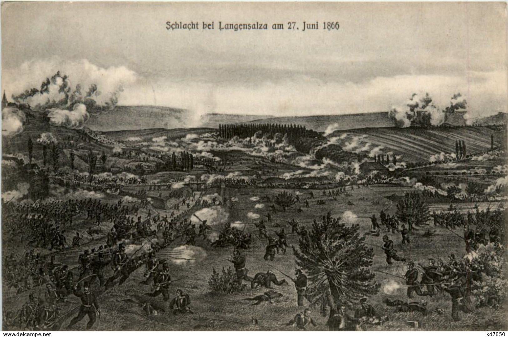 Langensalza, Schlacht Am 27 Juni 1866 - Bad Langensalza