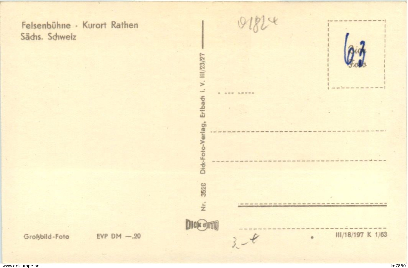 Rathen An Der Elbe, Felsenbühne - Rathen