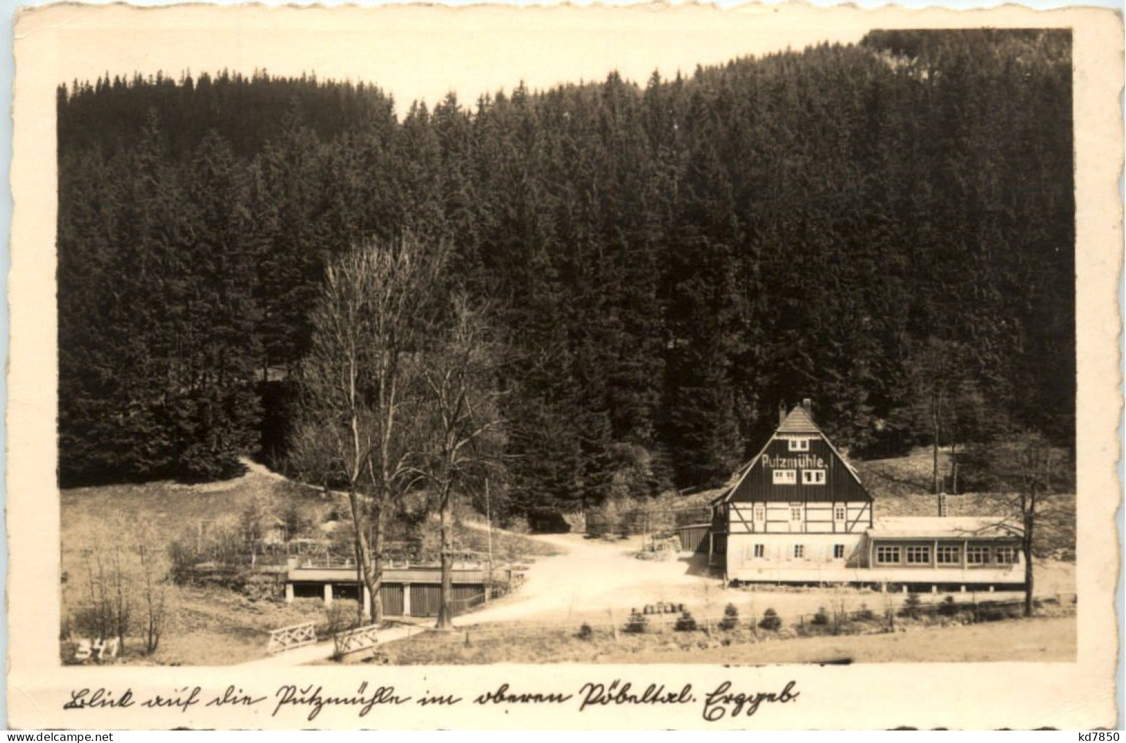 Oberpöbel/Erzgeb., Putzmühle - Dippoldiswalde