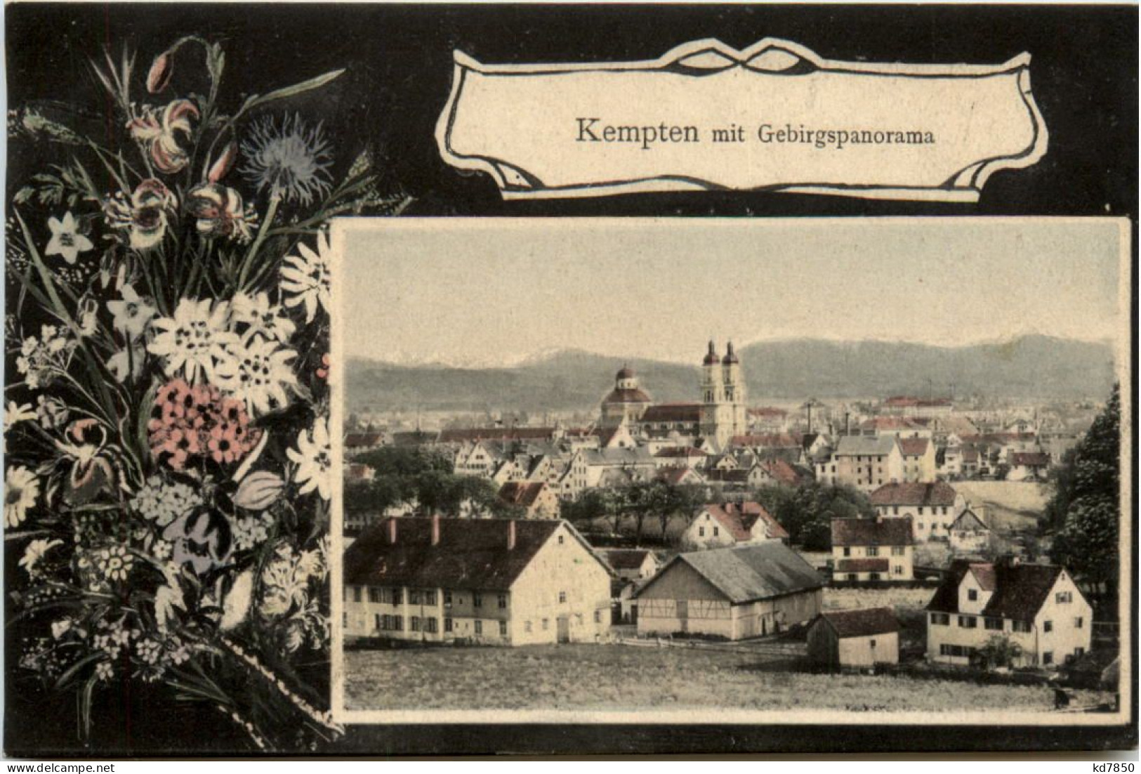 Kempten Mit Gebirgspanorama - Kempten