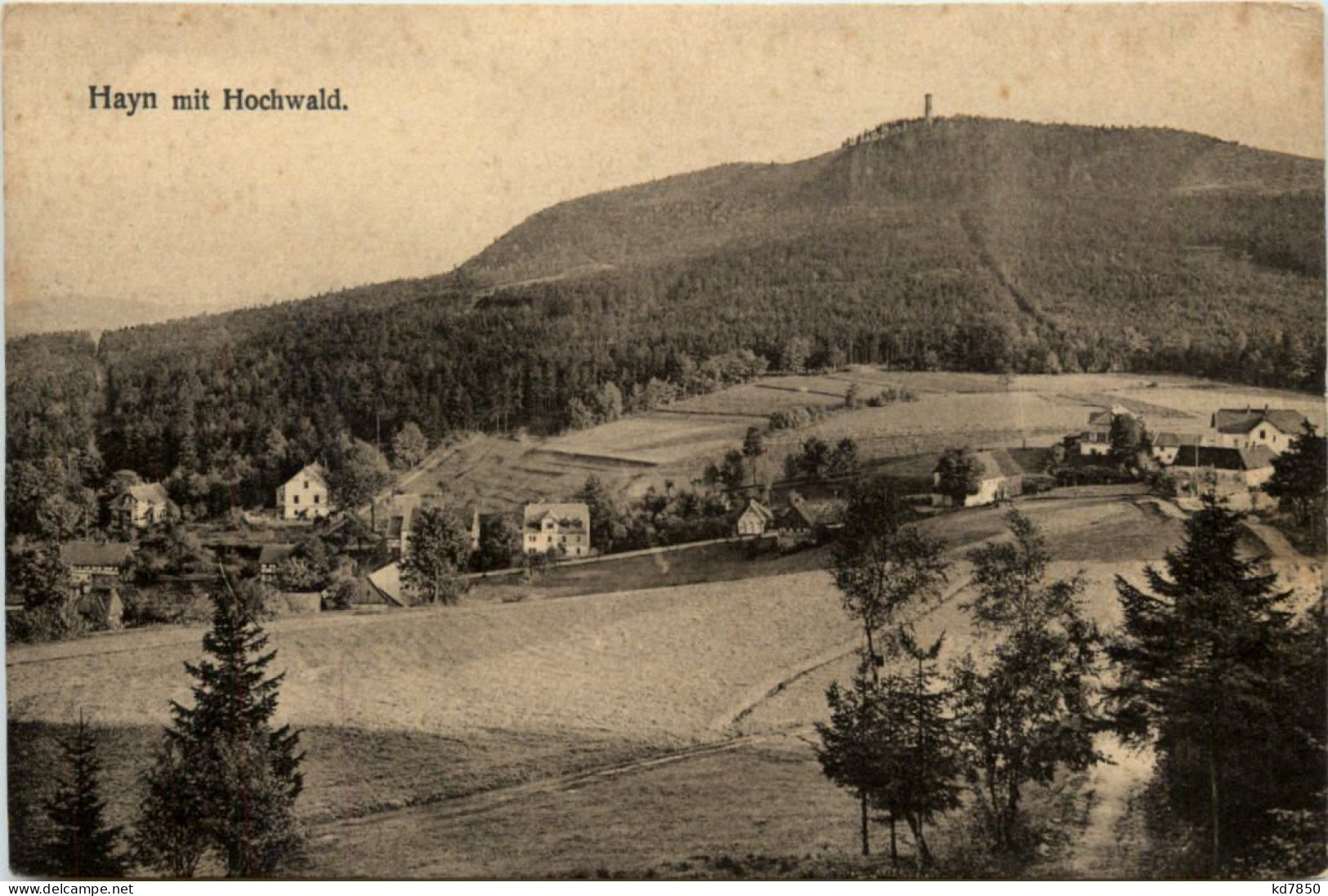 Zittauer Gebirge, Kurort Lückendorf Mit Hochwald - Oybin