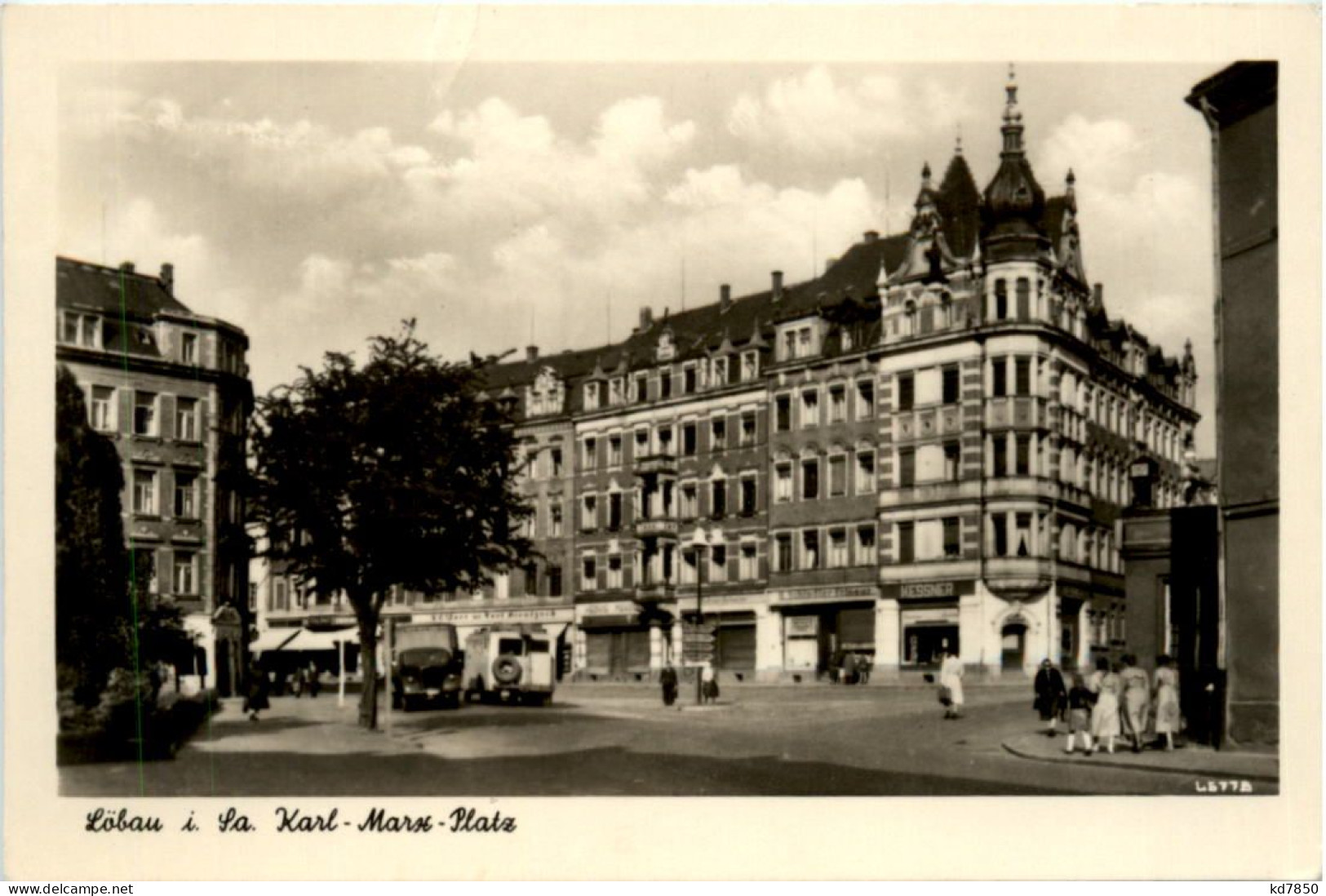 Löbau, Karl-Marx-Platz - Loebau