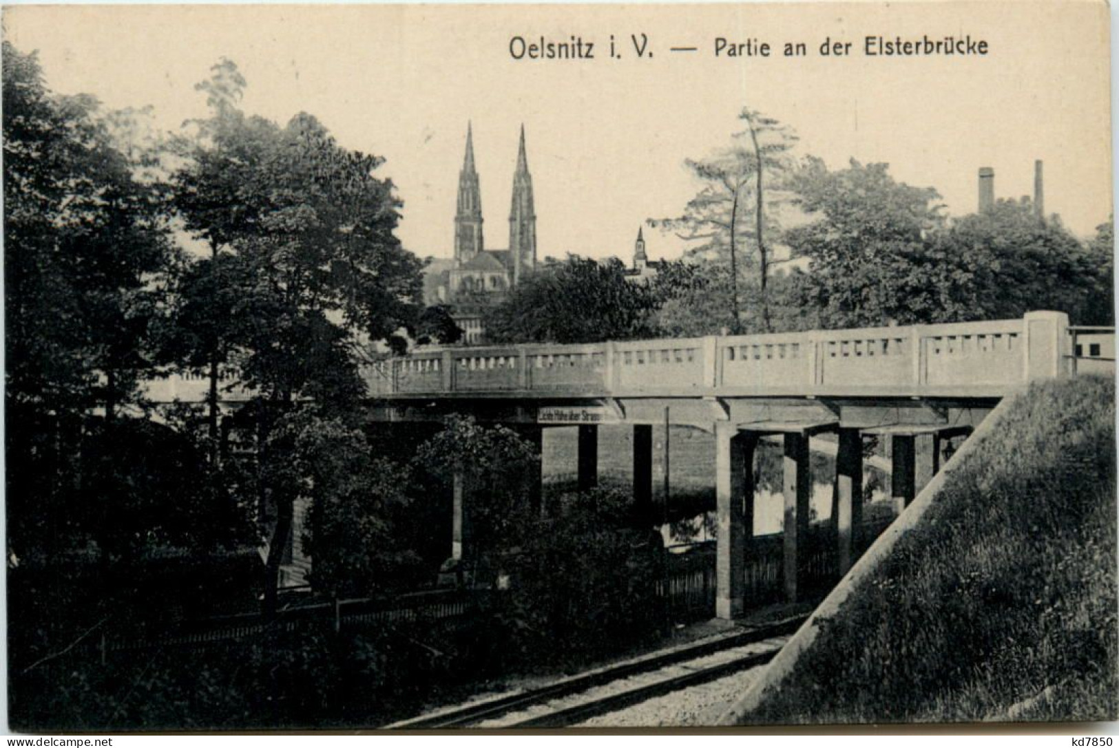 Oelsnitz I.V., Partie An Der Elsterbrücke - Oelsnitz I. Vogtl.