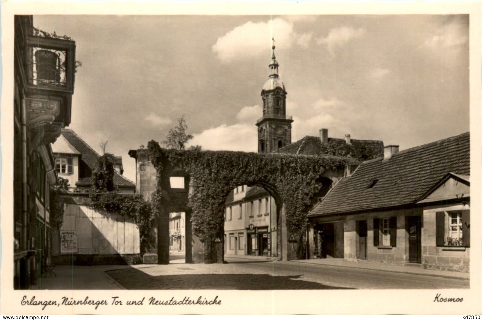 Erlangen, Nürnberger Tor Und Neustadterkirche - Erlangen