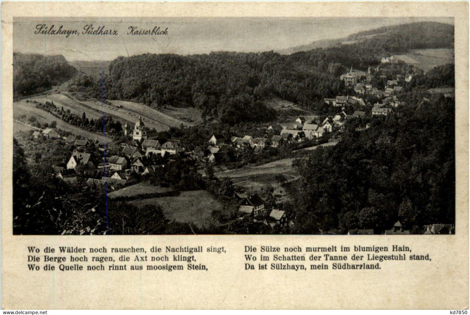 Sülzhayn, Kaiserblick - Nordhausen