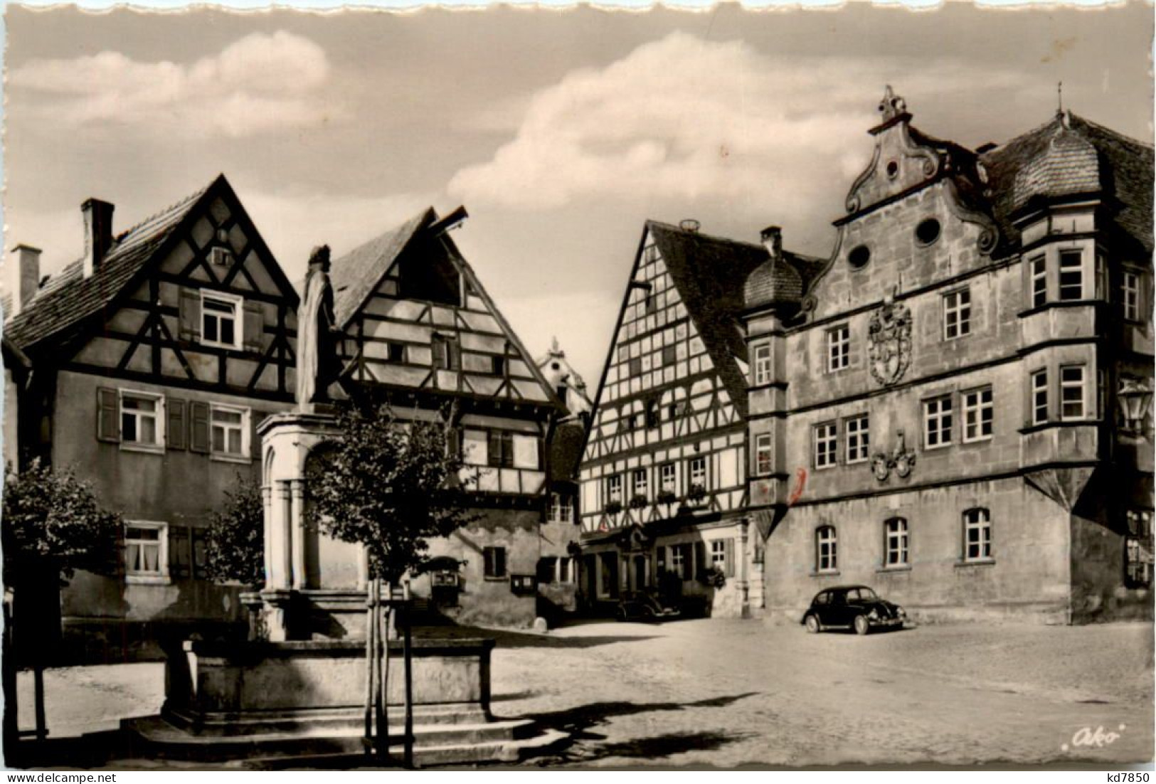 Wolframs-Eschenbach, Marktplatz - Ansbach