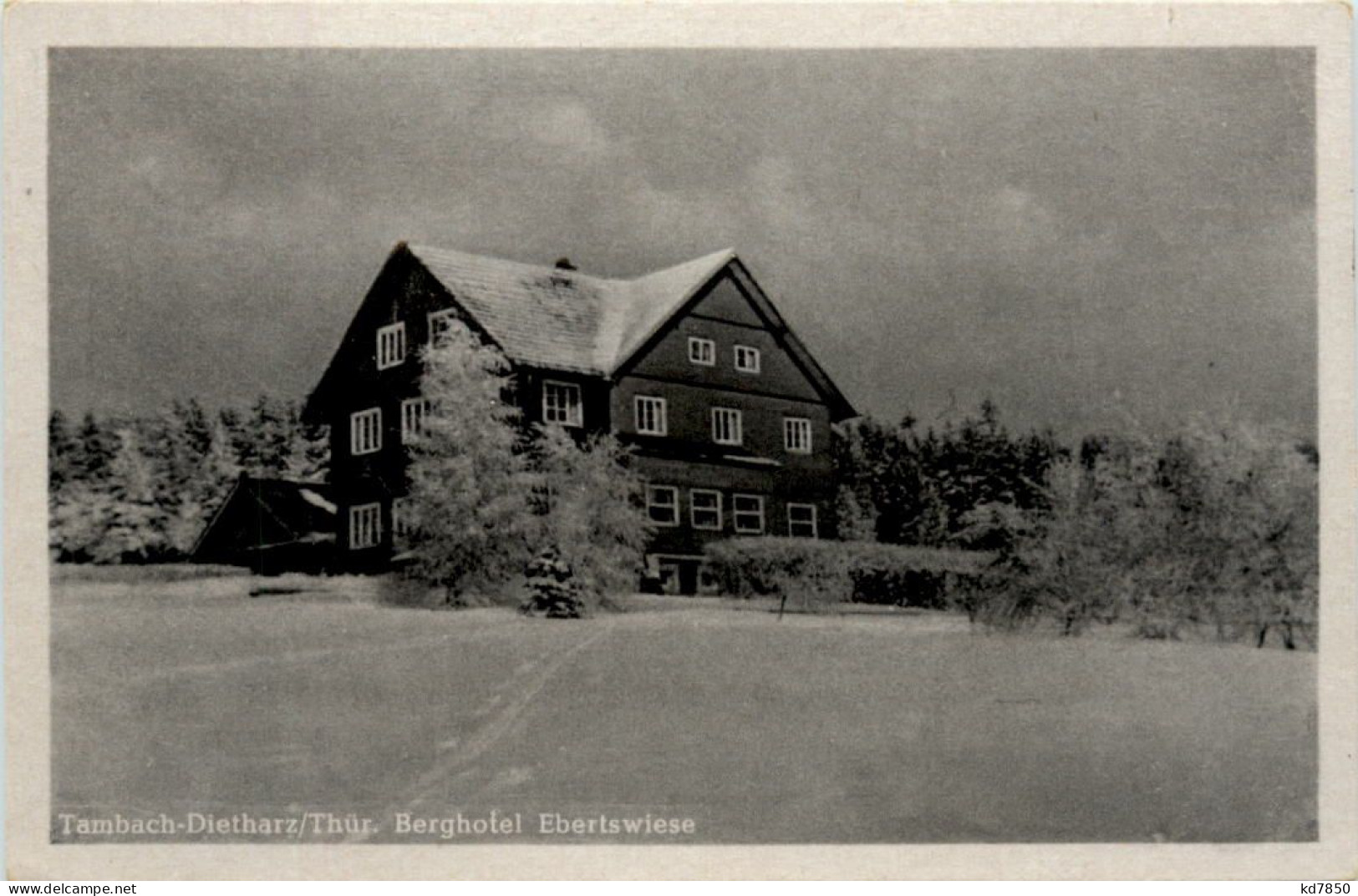 Tambach-Dietharz, Berghotel Ebertswiese - Tambach-Dietharz
