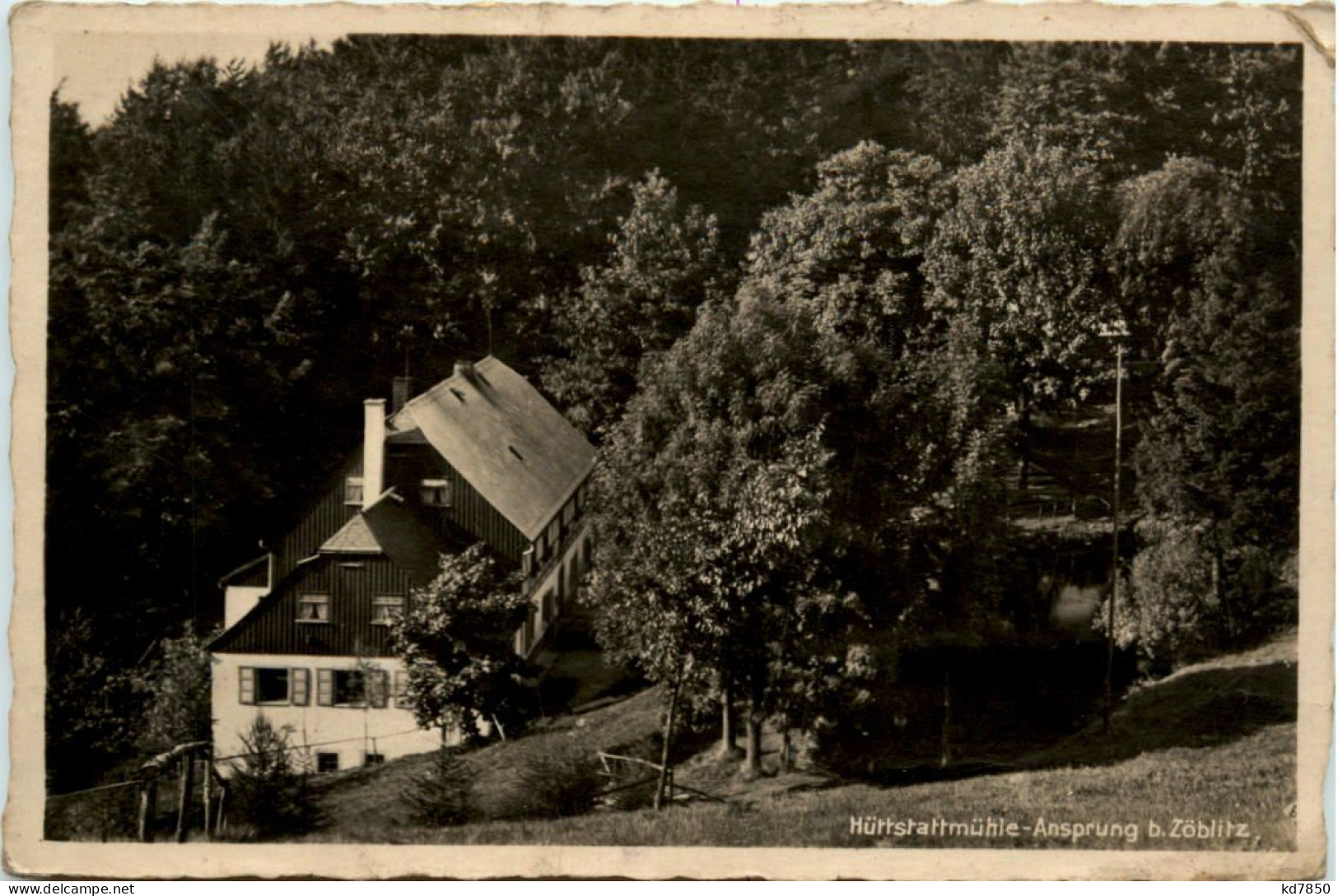 Zöblitz, Hüttstrattmühle - Zöblitz