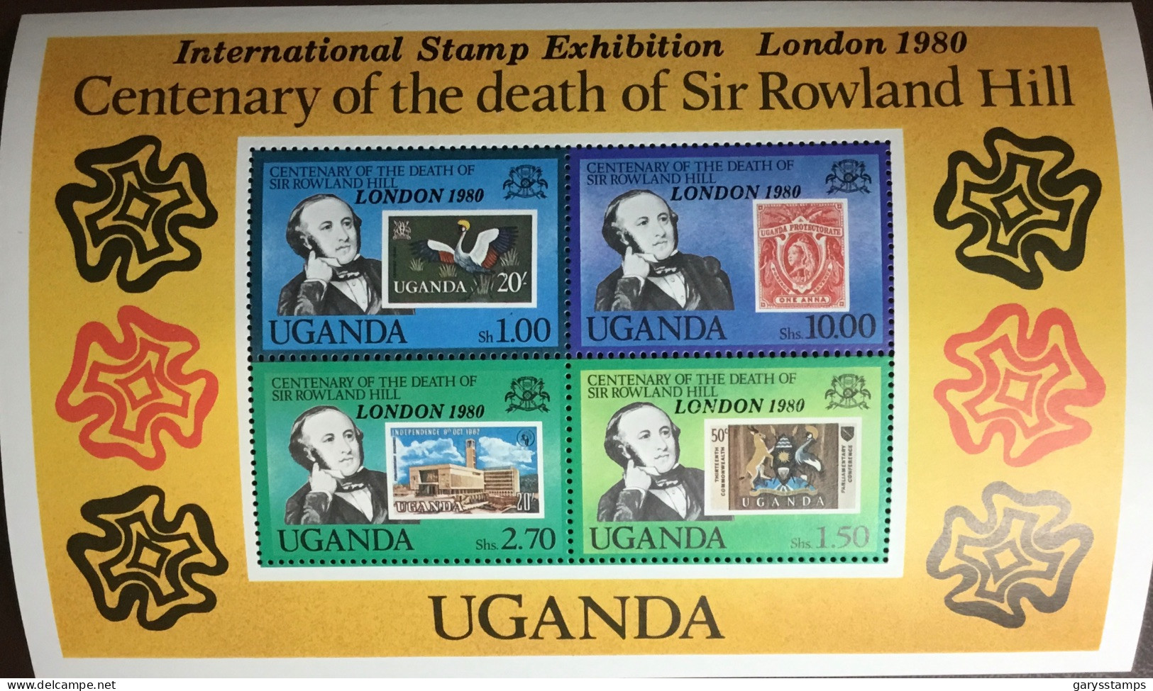 Uganda 1980 London ‘80 Minisheet MNH - Oeganda (1962-...)