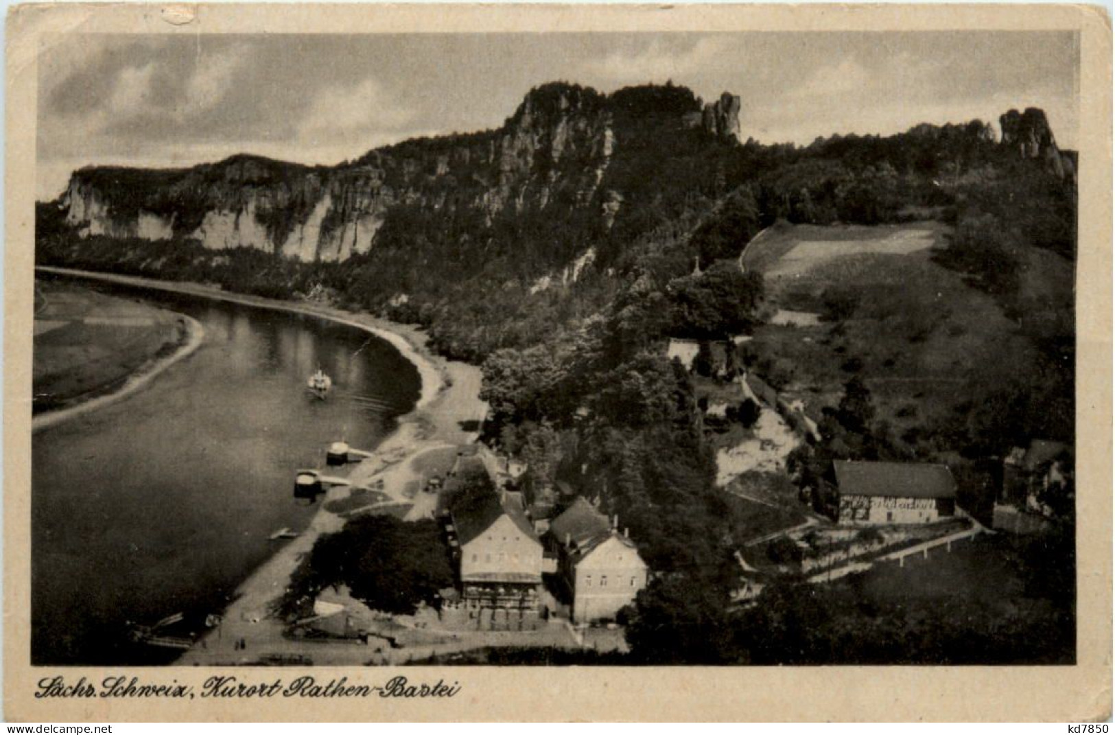 Rathen, Sächs. Schweiz, Bastei - Rathen