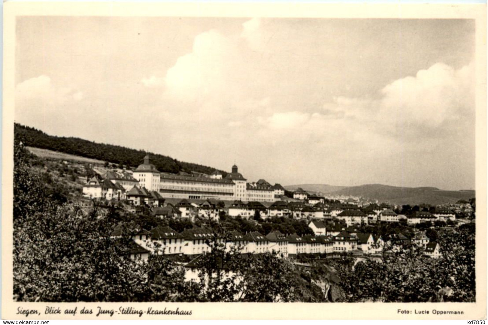 Siegen, Blick Auf Das Jung-Stilling-Krankenhaus - Siegen