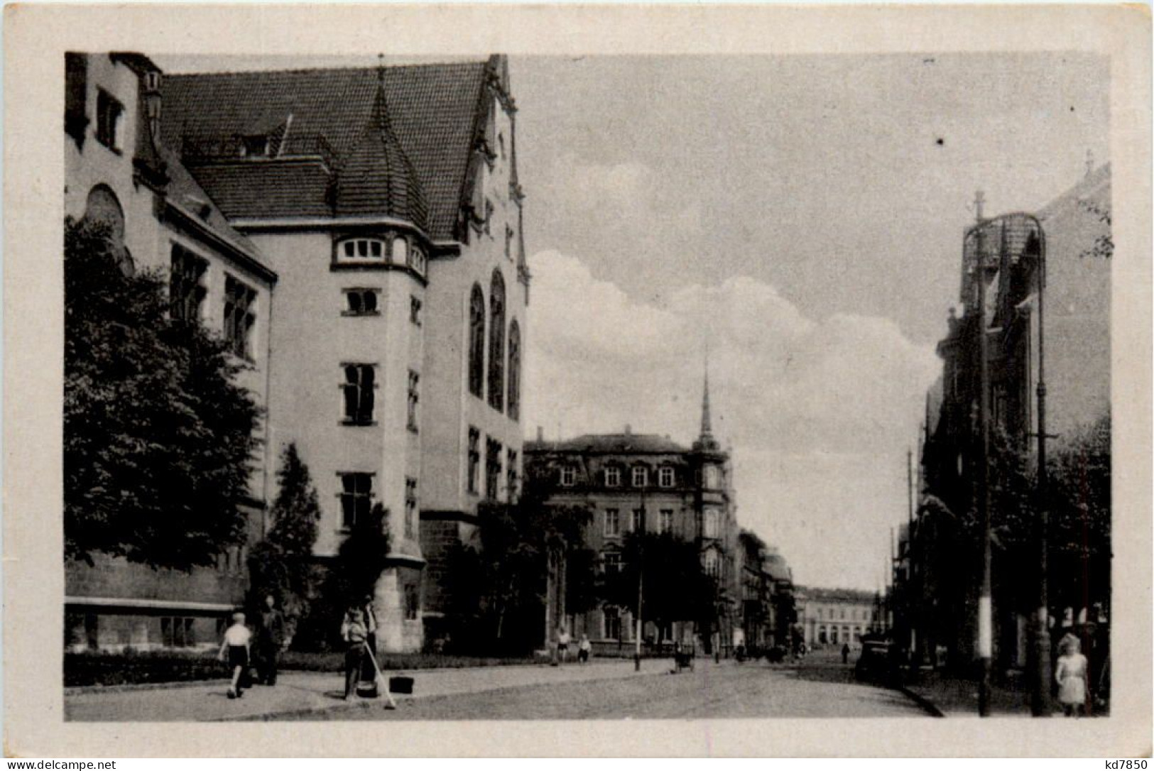 Mühlhausen/Thür., Blick Zum Bahnhof - Muehlhausen