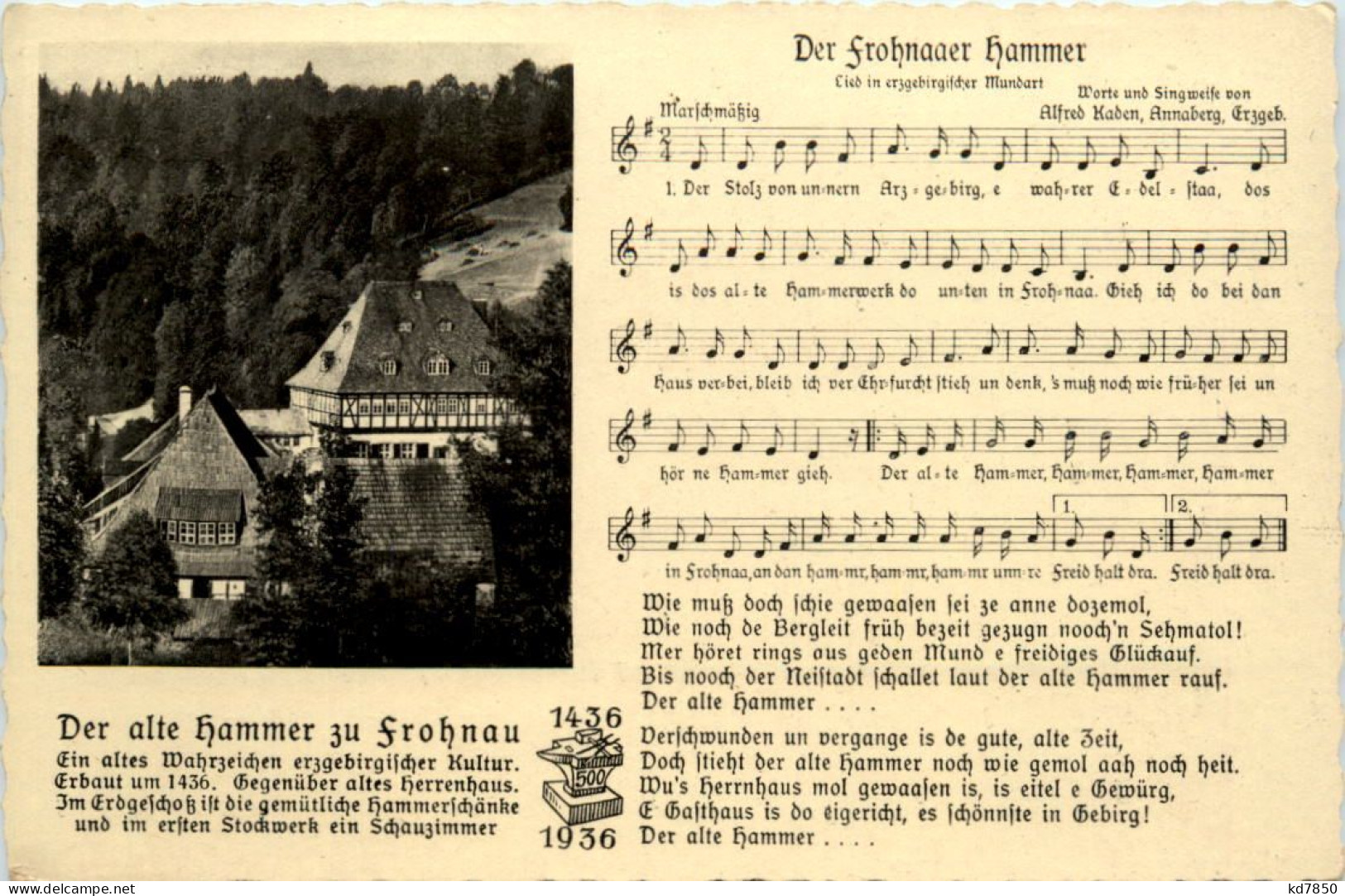 Der Alte Hammer Zu Frohnau - Annaberg-Buchholz