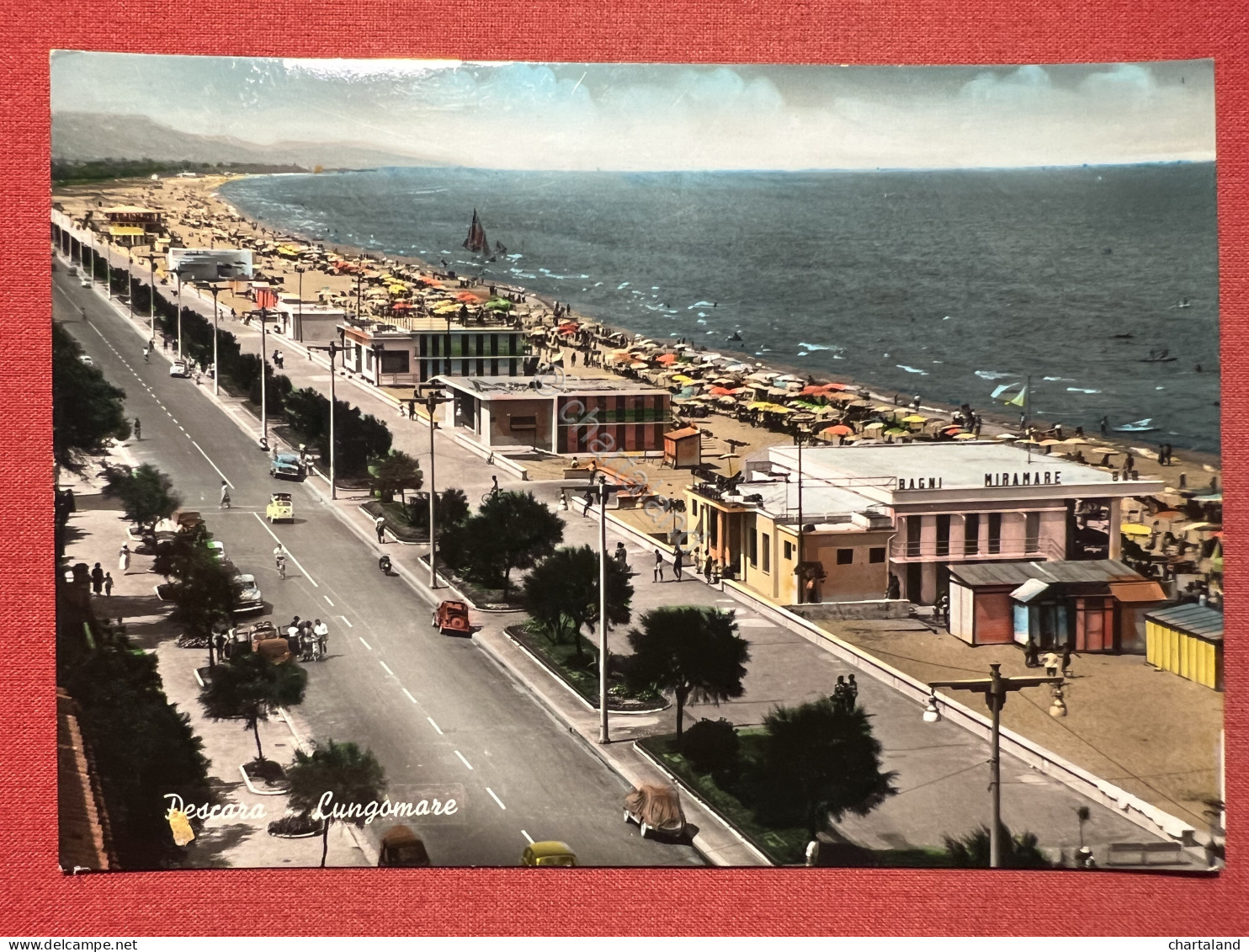 Cartolina - Pescara - Lungomare - 1963 - Pescara