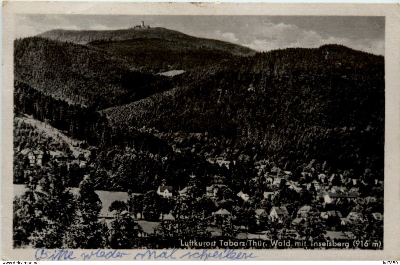 Tabarz, Kurort Mit Inselsberg - Tabarz