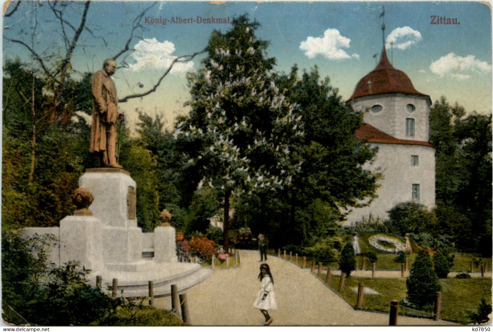 Zittau, König-Albert-Denkmal - Zittau