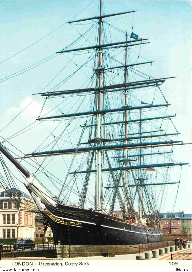 Bateaux - Voiliers - London - Greenwich - Cutty Sark - CPM - Voir Scans Recto-Verso - Voiliers